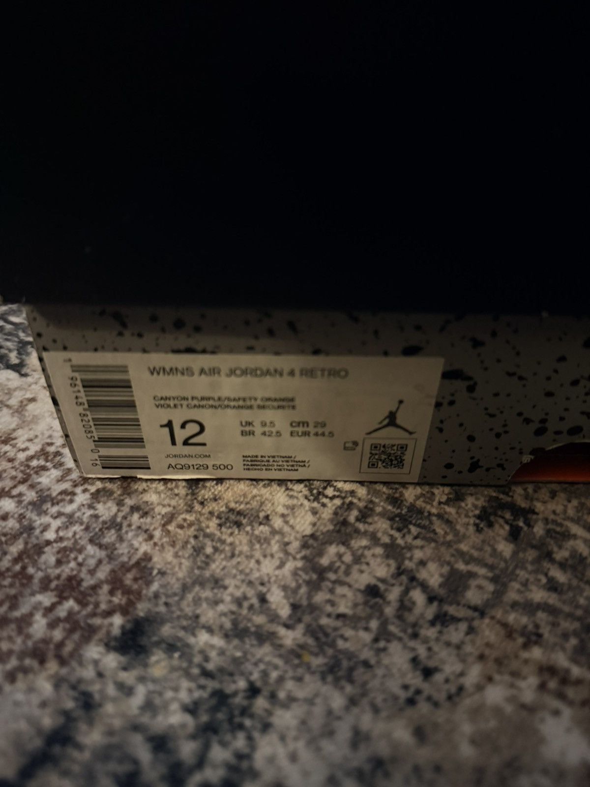 Nike Purple Canyon Jordan 4 Size US 10.5 / EU 43-44 - 7 Thumbnail