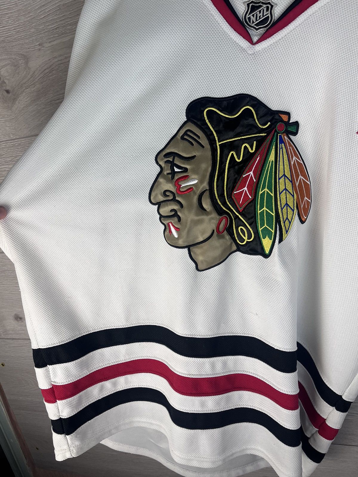 Reebok REEBOK HOKEY JERSEY NHL PATRICK SHARP #10 CHICAGO BLACKHAWKS Size US L / EU 52-54 / 3 - 7 Thumbnail