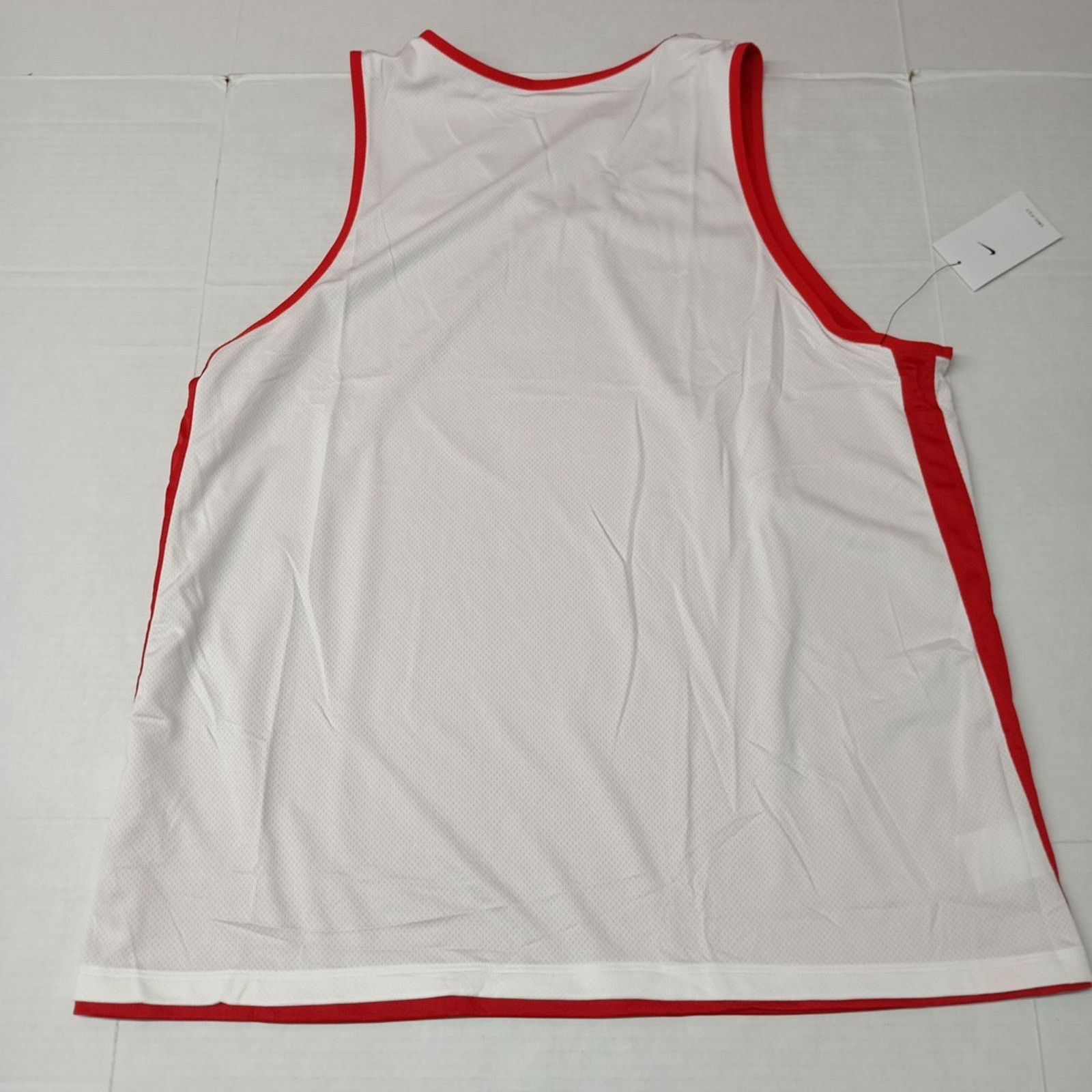 Nike Nike Engineered Reversible Basketball Jersey Men's 2XL Red Size US XXL / EU 58 / 5 - 8 Thumbnail