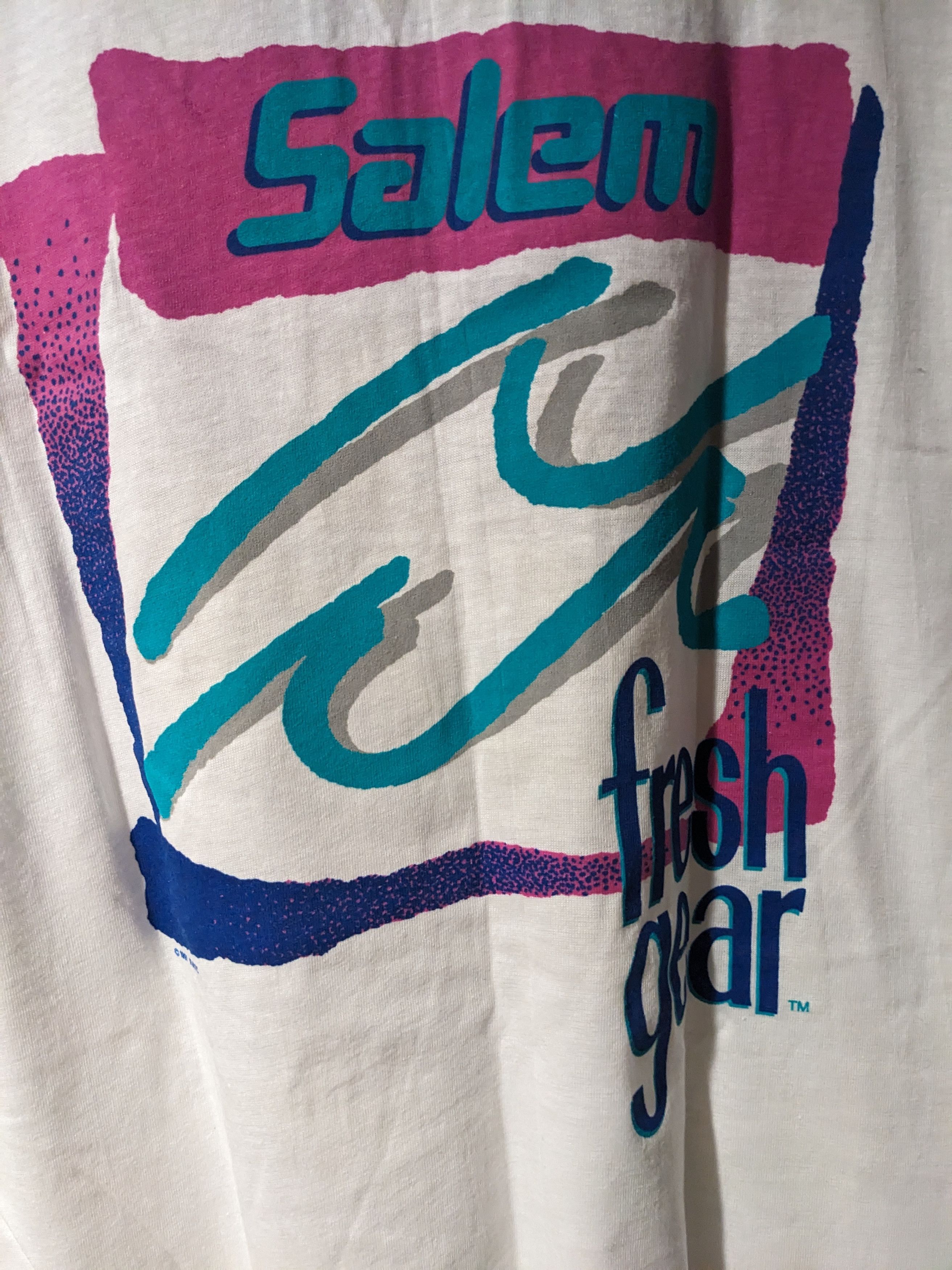 Camel × Vintage Vintage 1991 Salem Cigarettes Fresh Gear Smoke XL T-Shirt Size US XL / EU 56 / 4 - 2 Thumbnail
