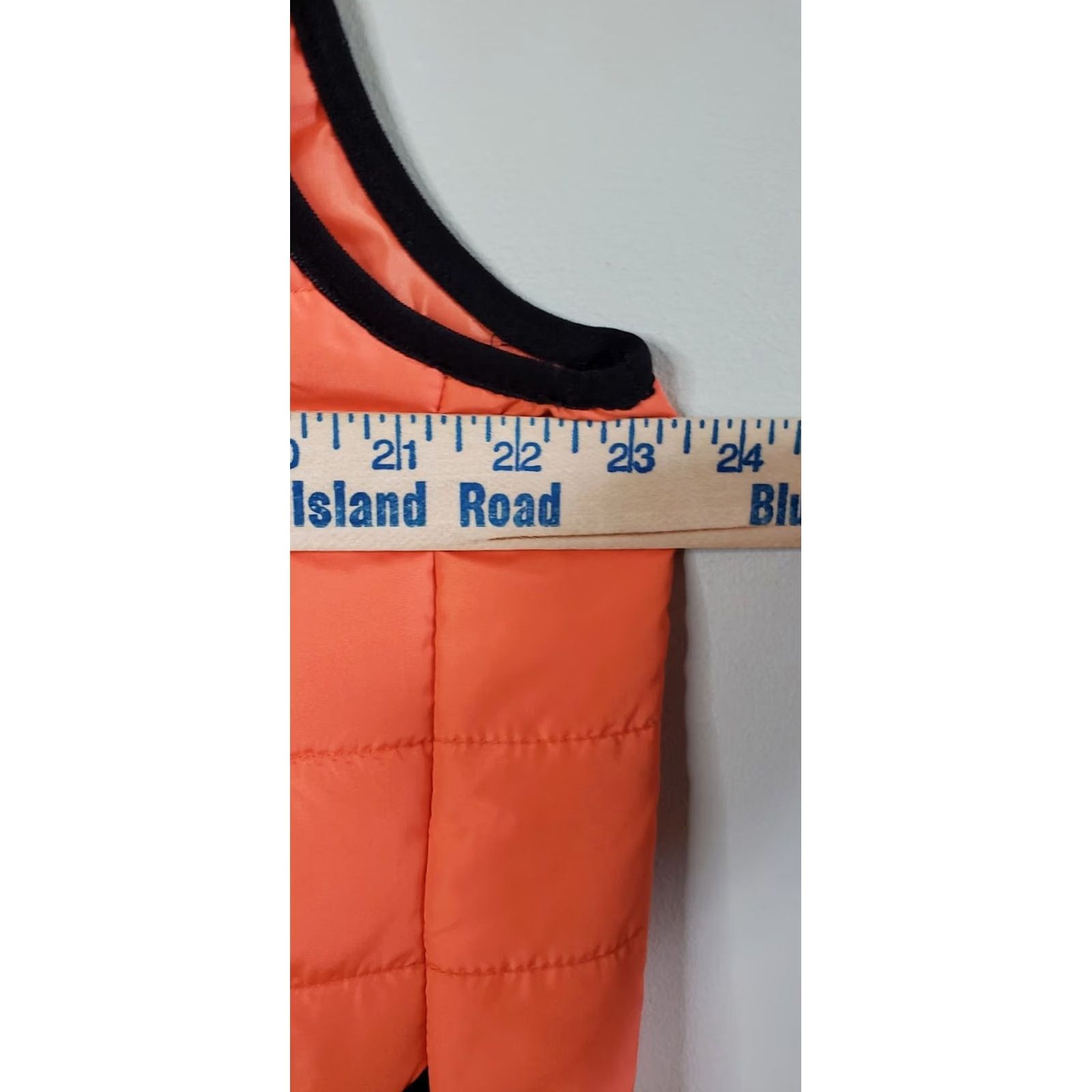 Chaps Chaps Travel Easy Packable Sleeveless Vest Men's Large Orange Quilted Full Zip Size US L / EU 52-54 / 3 - 7 Thumbnail