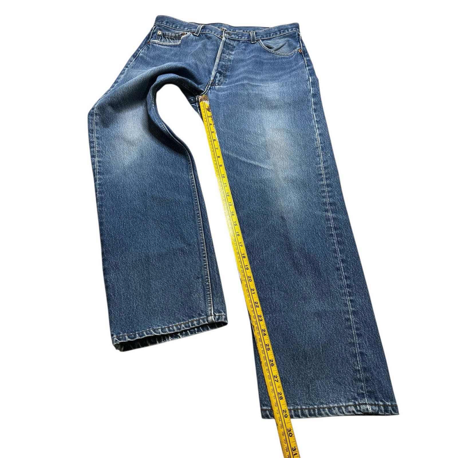 Levi's Vintage 90s Levi's 501xx Jeans USA actually size 34x29.5 Size US 38 / EU 54 - 8 Thumbnail