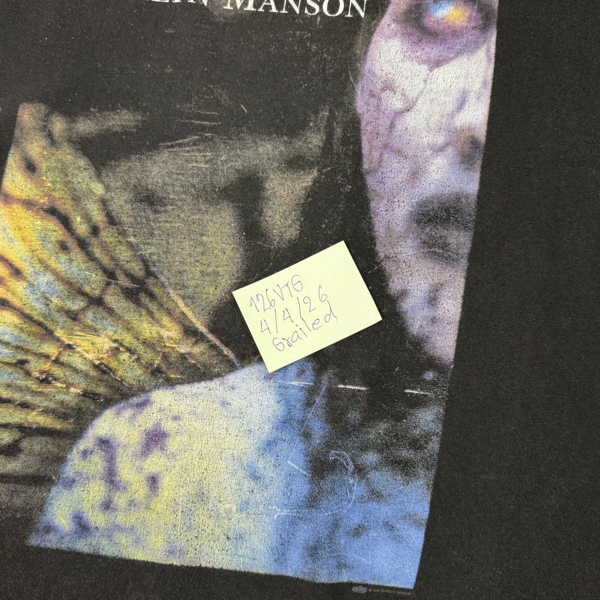 Marilyn Manson Vintage Marilyn Manson Shirt 90’ Size US XL / EU 56 / 4 - 6 Thumbnail