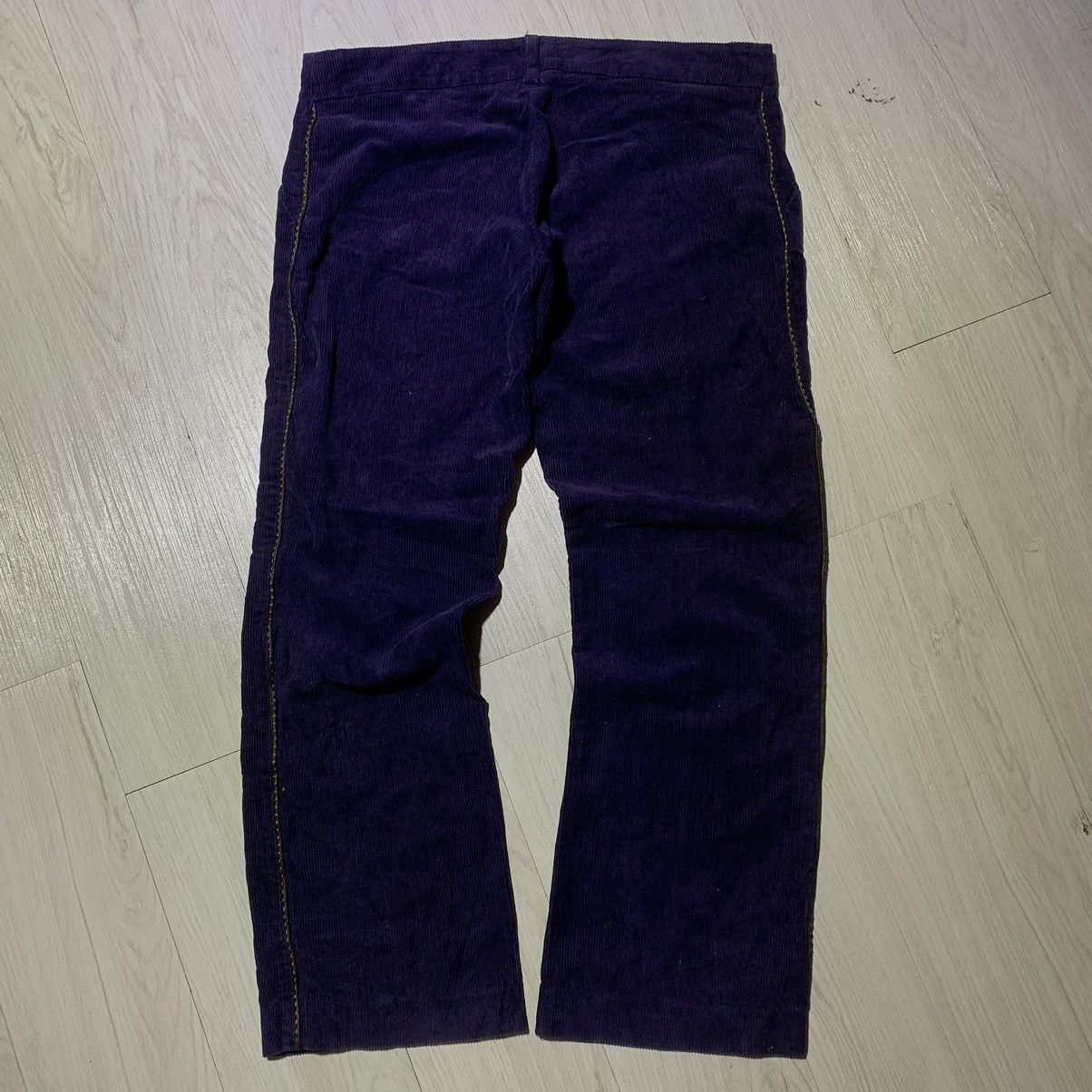 Designer × Fendi × Vintage 2000s Fendi Corduroy Pants Size US 34 / EU 50 - 3 Thumbnail