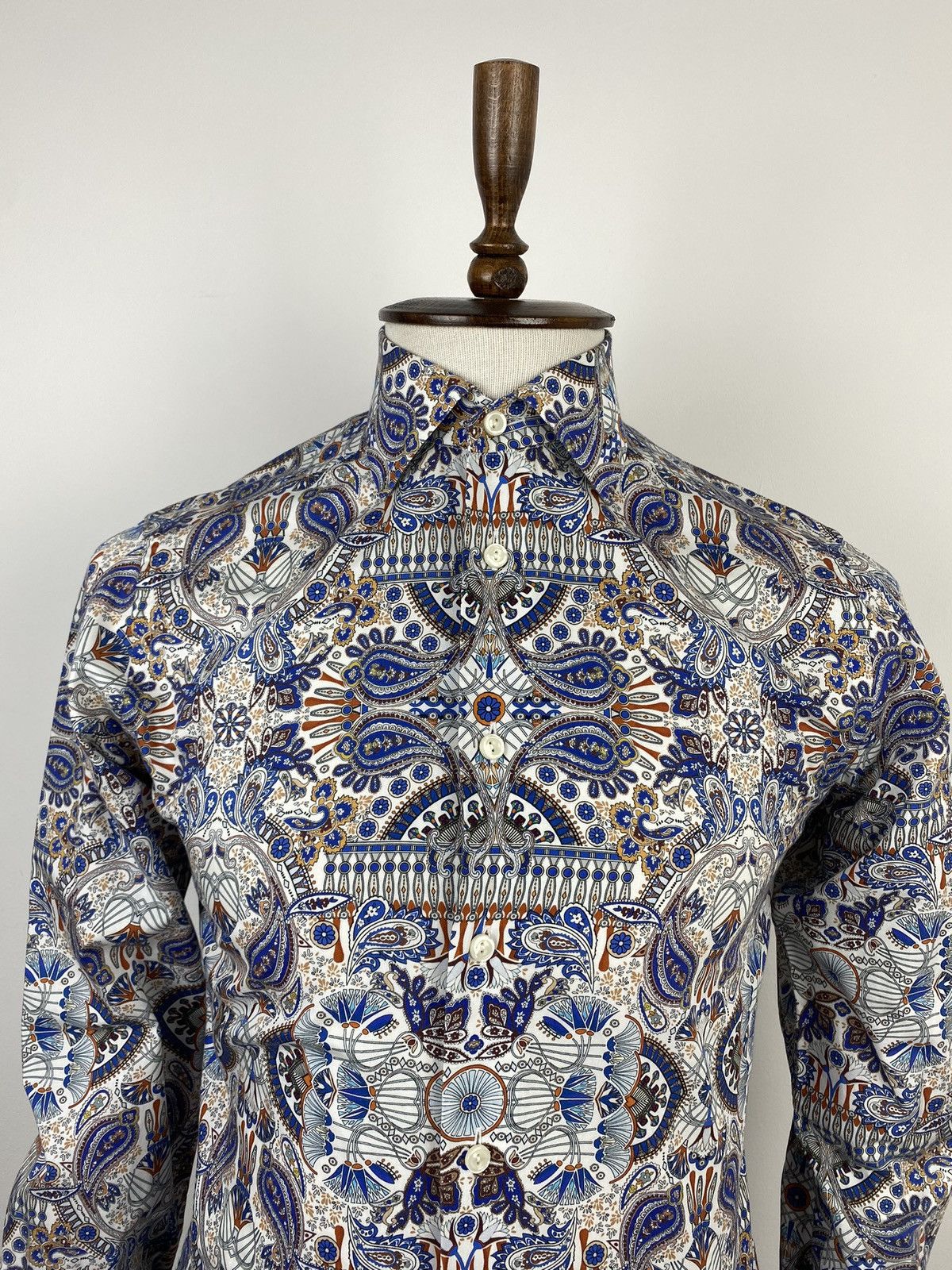 Eton Men’s Eton Multicolor Long Sleeve Shirt size 38/15 Size US M / EU 48-50 / 2 - 3 Thumbnail