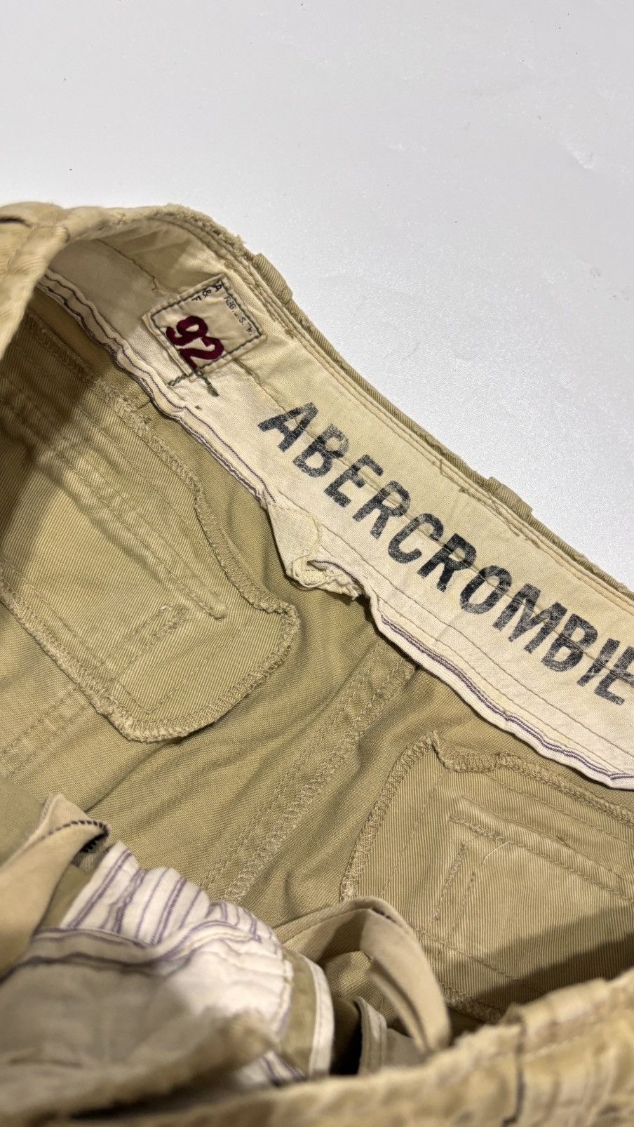 Abercrombie & Fitch Abercrombie y2k short cargo pants vintage Size US 32 / EU 48 - 3 Thumbnail