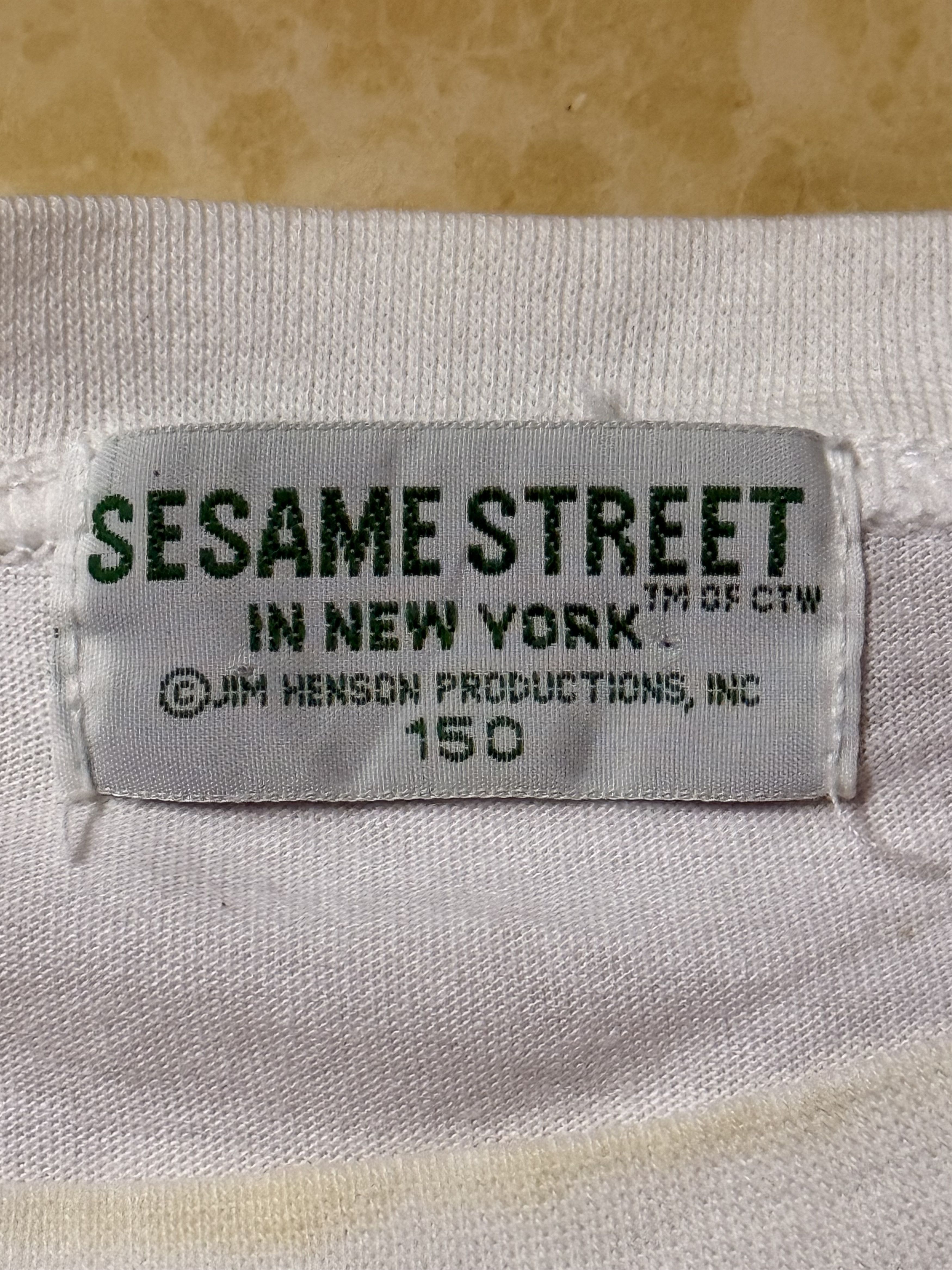 Henson Vintage Sesame Street Double-Sided Long Sleeve Tee Size US XS / EU 42 / 0 - 6 Thumbnail