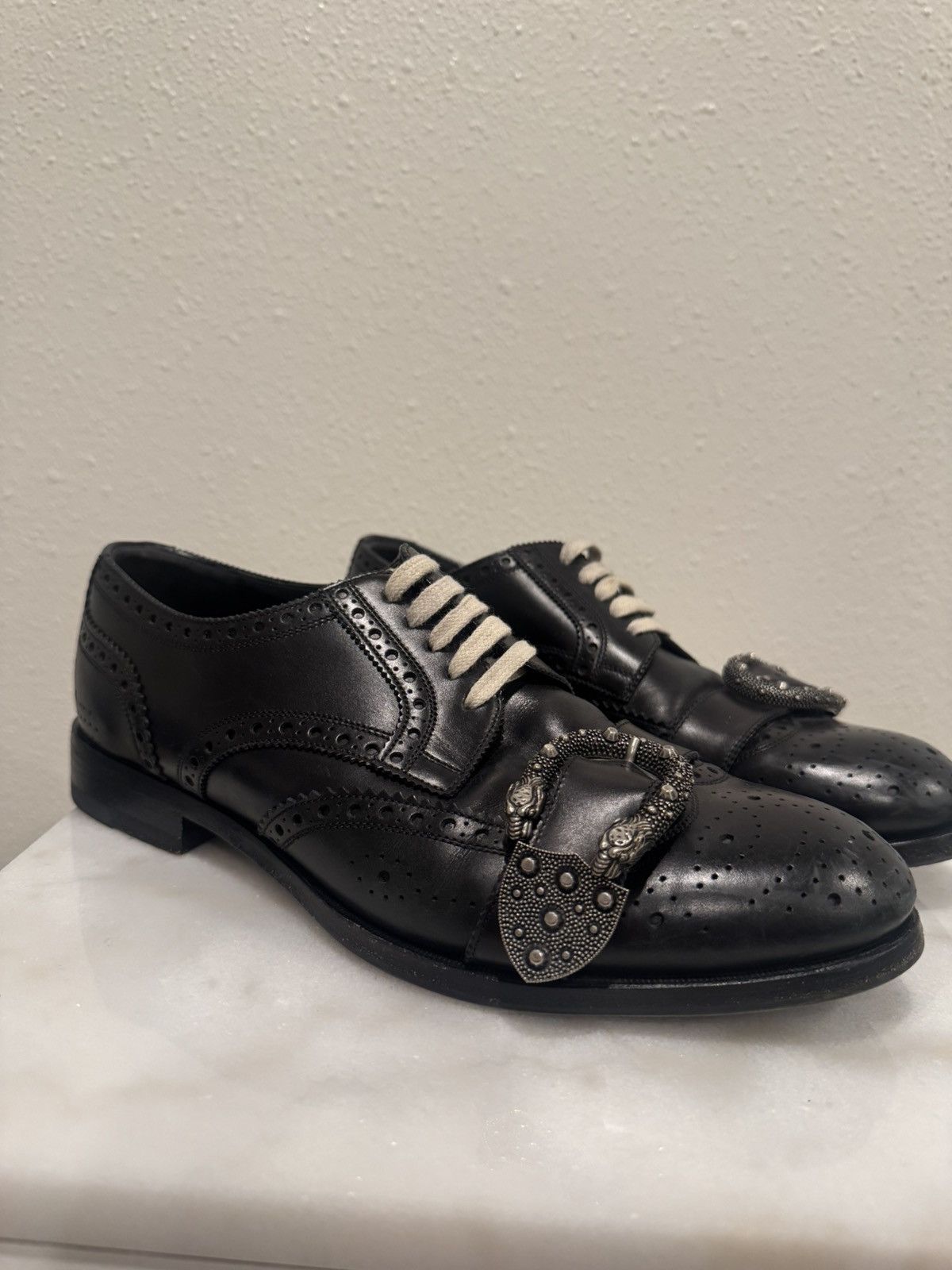 Gucci Gucci Dionysus Brogue Derby Size US 9.5 / EU 42-43 - 3 Thumbnail