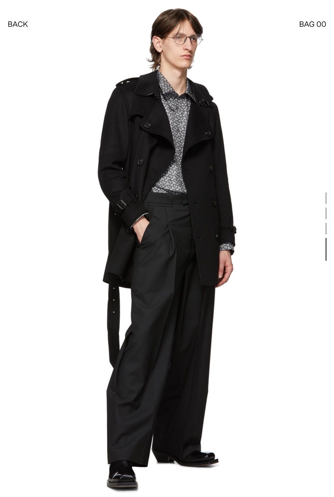 Burberry Burberry Wimbledon Wool Cashmere Double-Breasted Trench Coat Size US M / EU 48-50 / 2 - 11 Thumbnail