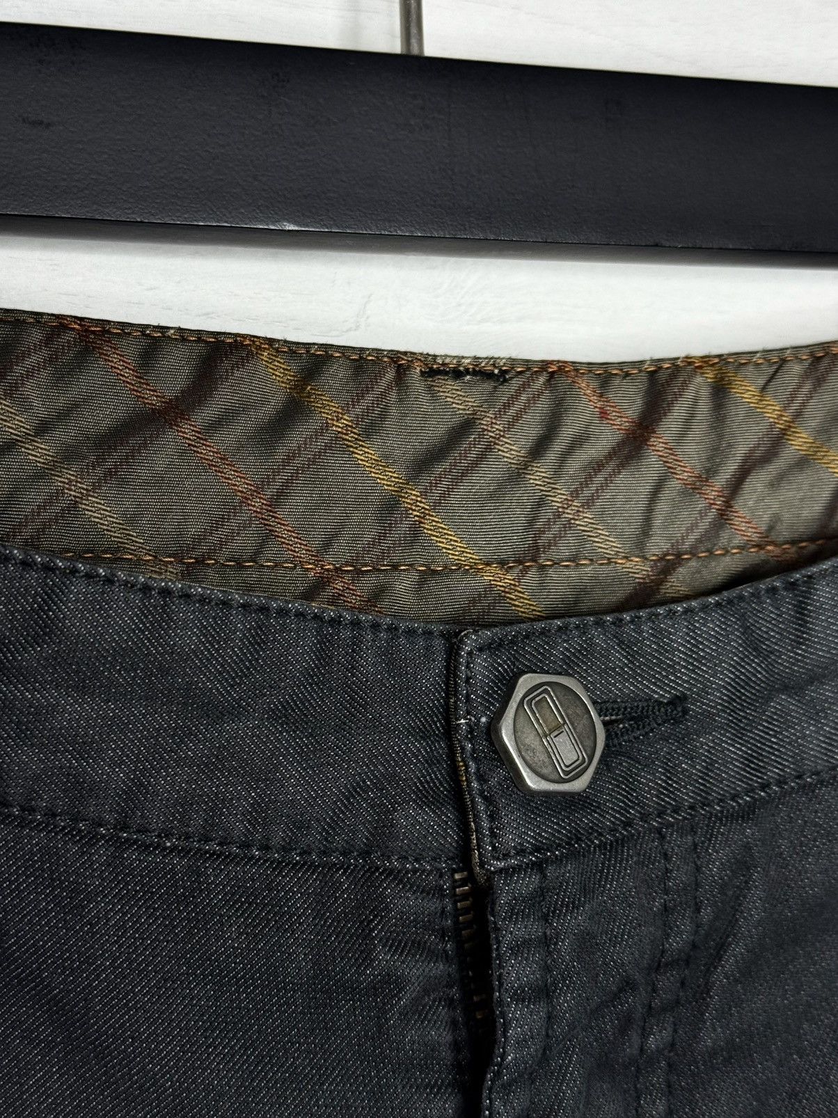 Corneliani Corneliani ID Luxury Black Denim Trousers Cotton/Abaca Italy Size US 32 / EU 48 - 5 Thumbnail