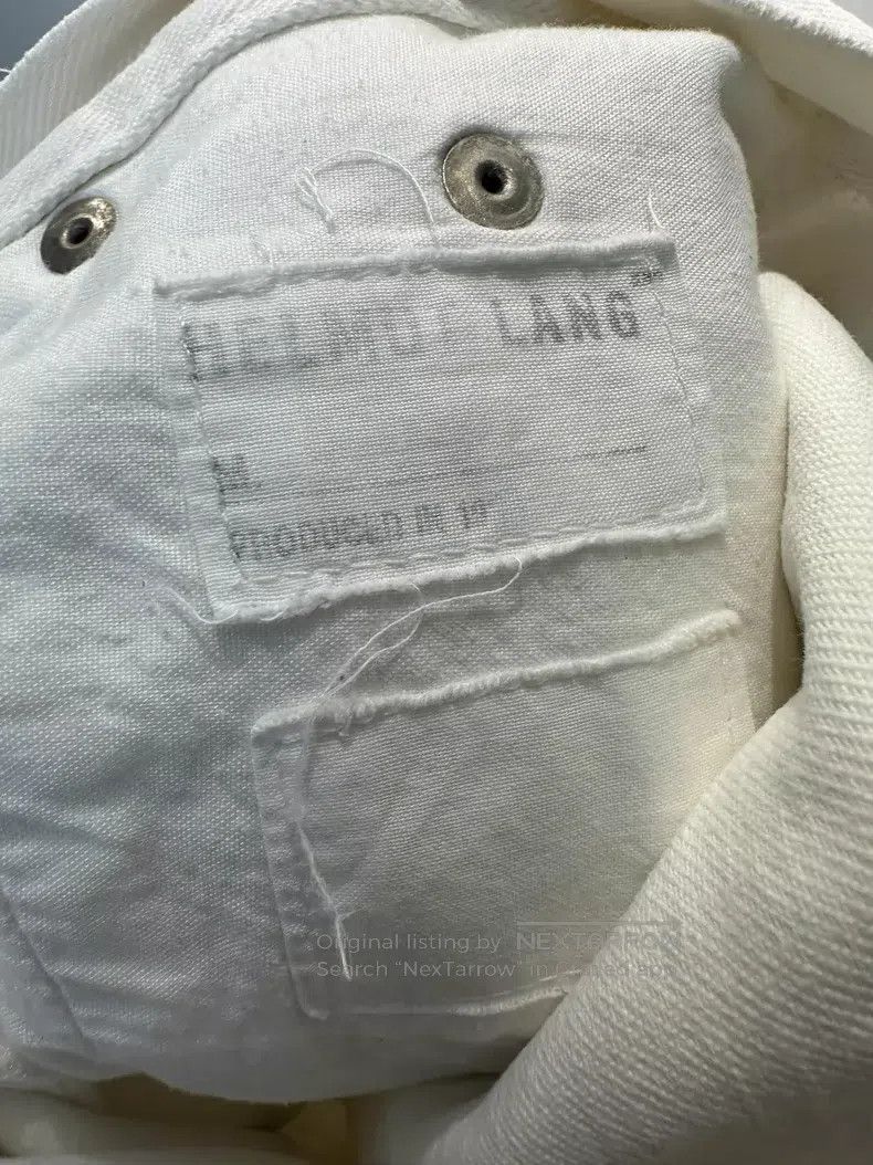 Helmut Lang HELMUT LANG White Paint Splatter Denim Pants Size US 32 / EU 48 - 9 Thumbnail