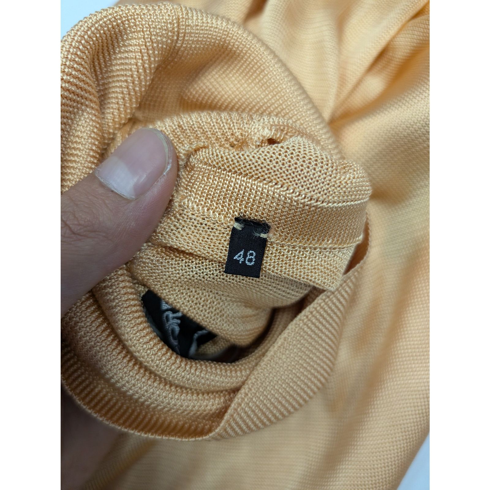 Tom Ford o1rshd1 Hi-Neck Knitwear Crewneck Sweatshirt in Beige Size US M / EU 48-50 / 2 - 20 Thumbnail