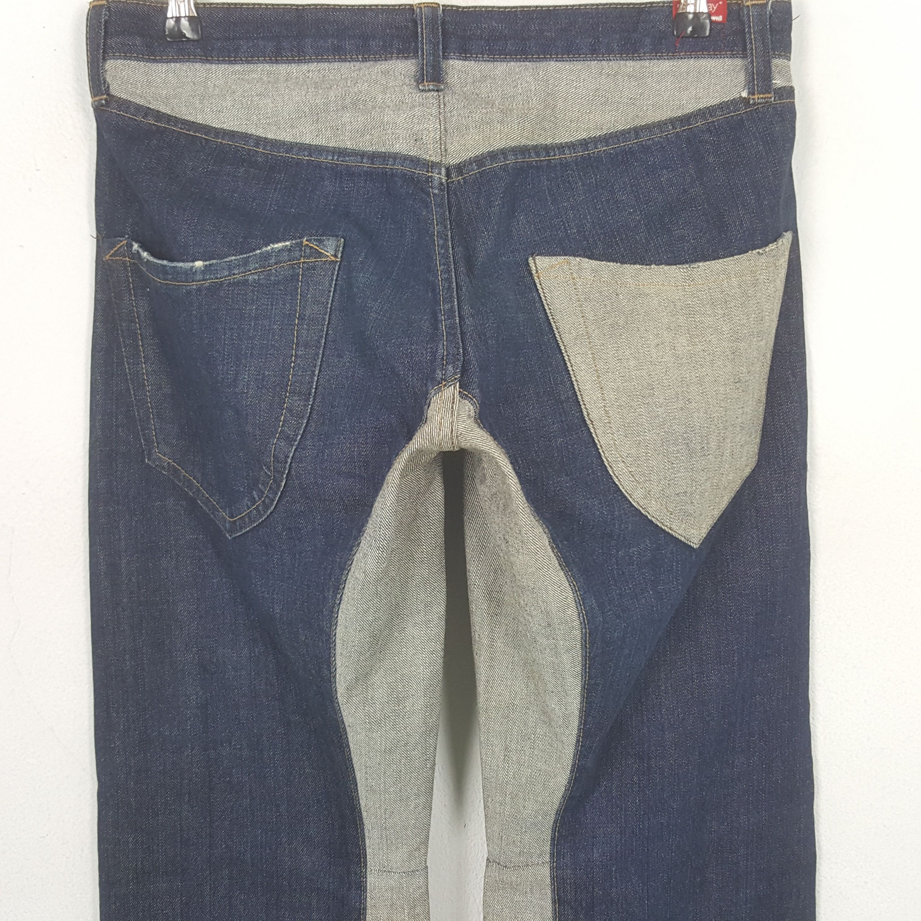 Japanese Brand Vintage Blue Way Japanese Rare Denim Jeans Size US 34 / EU 50 - 5 Thumbnail