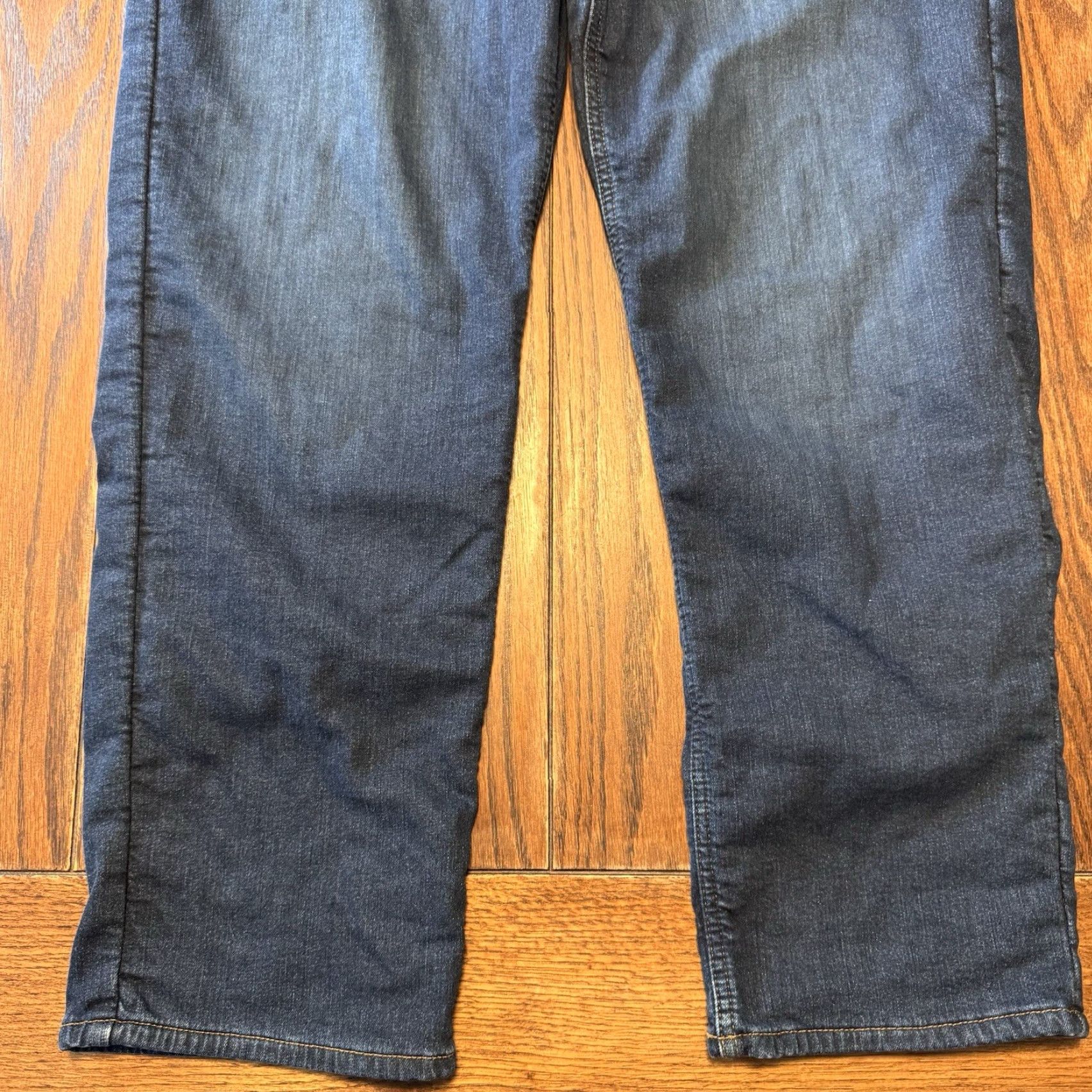 Carhartt Carhartt Jeans Relaxed Fit Fleece Lined Insulated Blue Denim 40x32 104939 H88 Size US 40 / EU 56 - 2 Thumbnail
