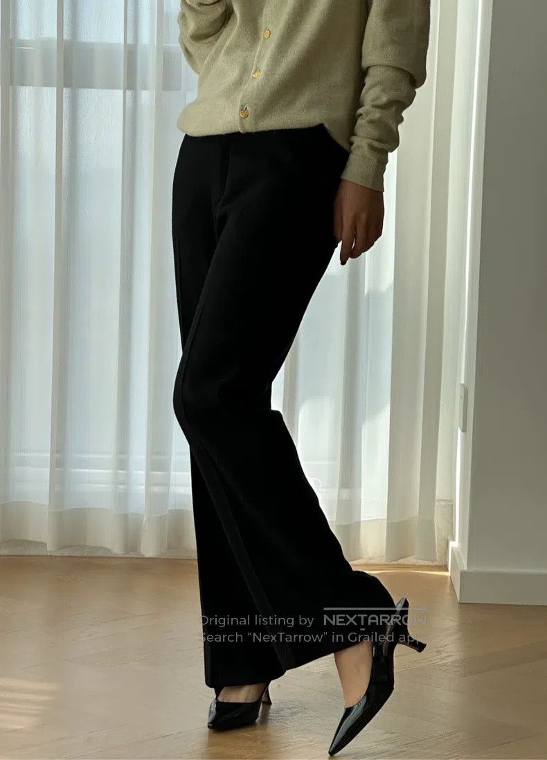 Hermes Hermes Vintage fine wool pleated casual dress pants for wo Size 24" / US 00 / IT 34 - 1 Thumbnail