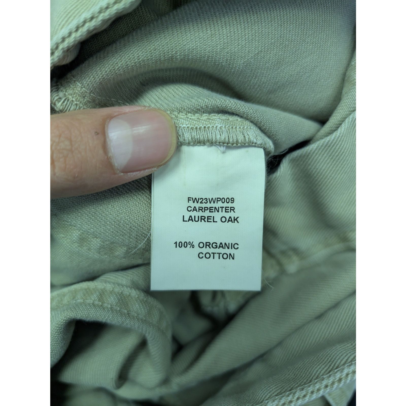 Aime Leon Dore o1rshd1 Garment Dyed Carpenter Pant in Laurel Oak Size US 36 / EU 52 - 17 Thumbnail