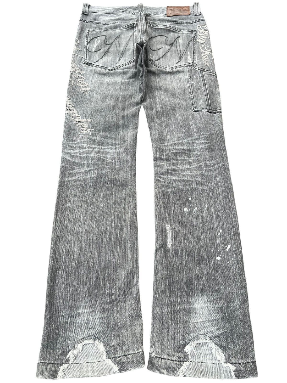 Indian Motorcycle × Norton Vintage Y2K Made in Usa Norton Motorcycle Distressed Jeans Size US 31 - 2 Thumbnail