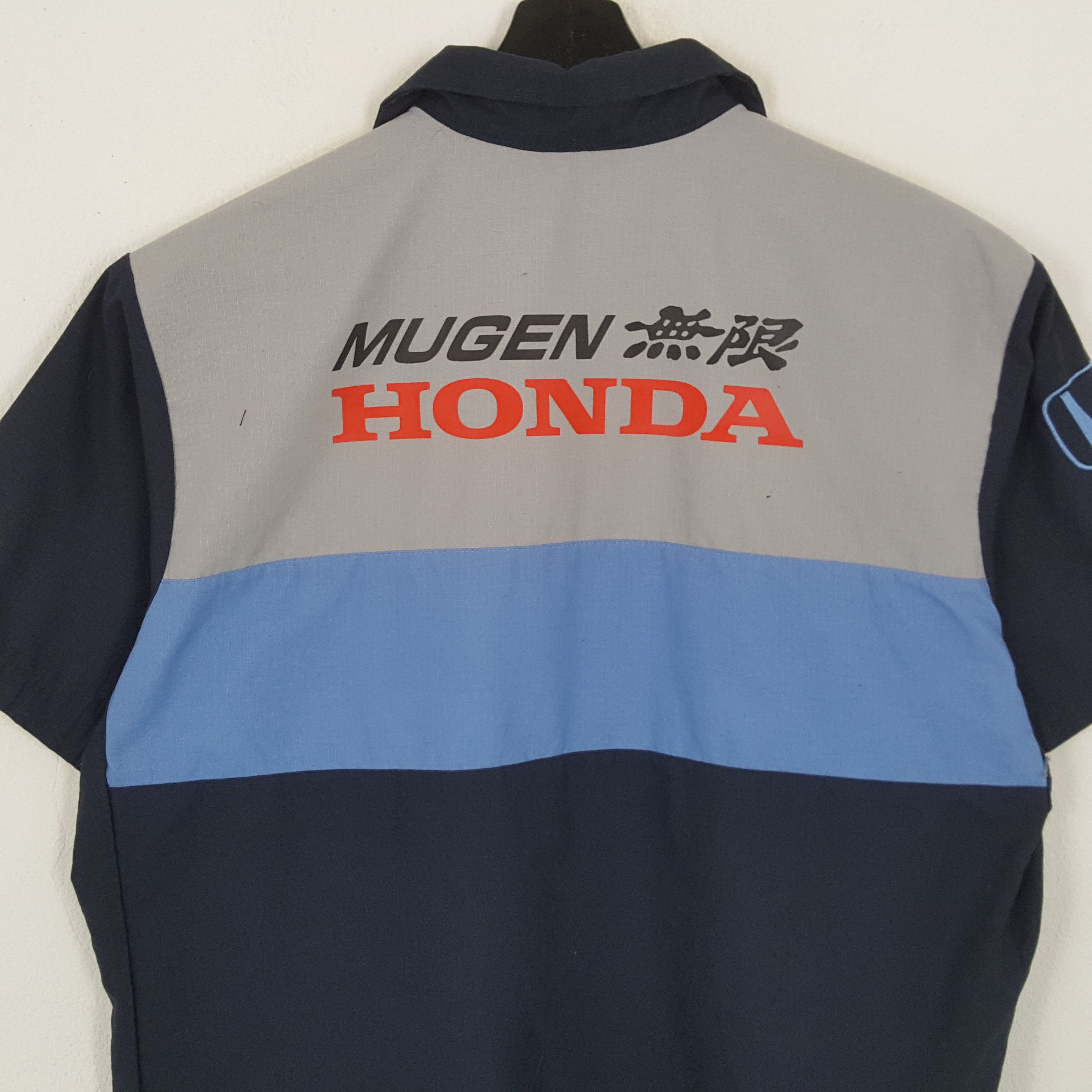 Honda × Vintage MUGEN HONDA Racing Workwear Style Custom Shirt Size US XL / EU 56 / 4 - 2 Thumbnail