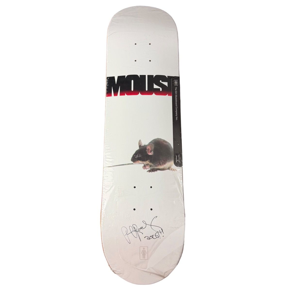 希少　Girl skate board spike jonze nirvana Girl Skateboard Deck Shot by Spike Nirvana 8.5