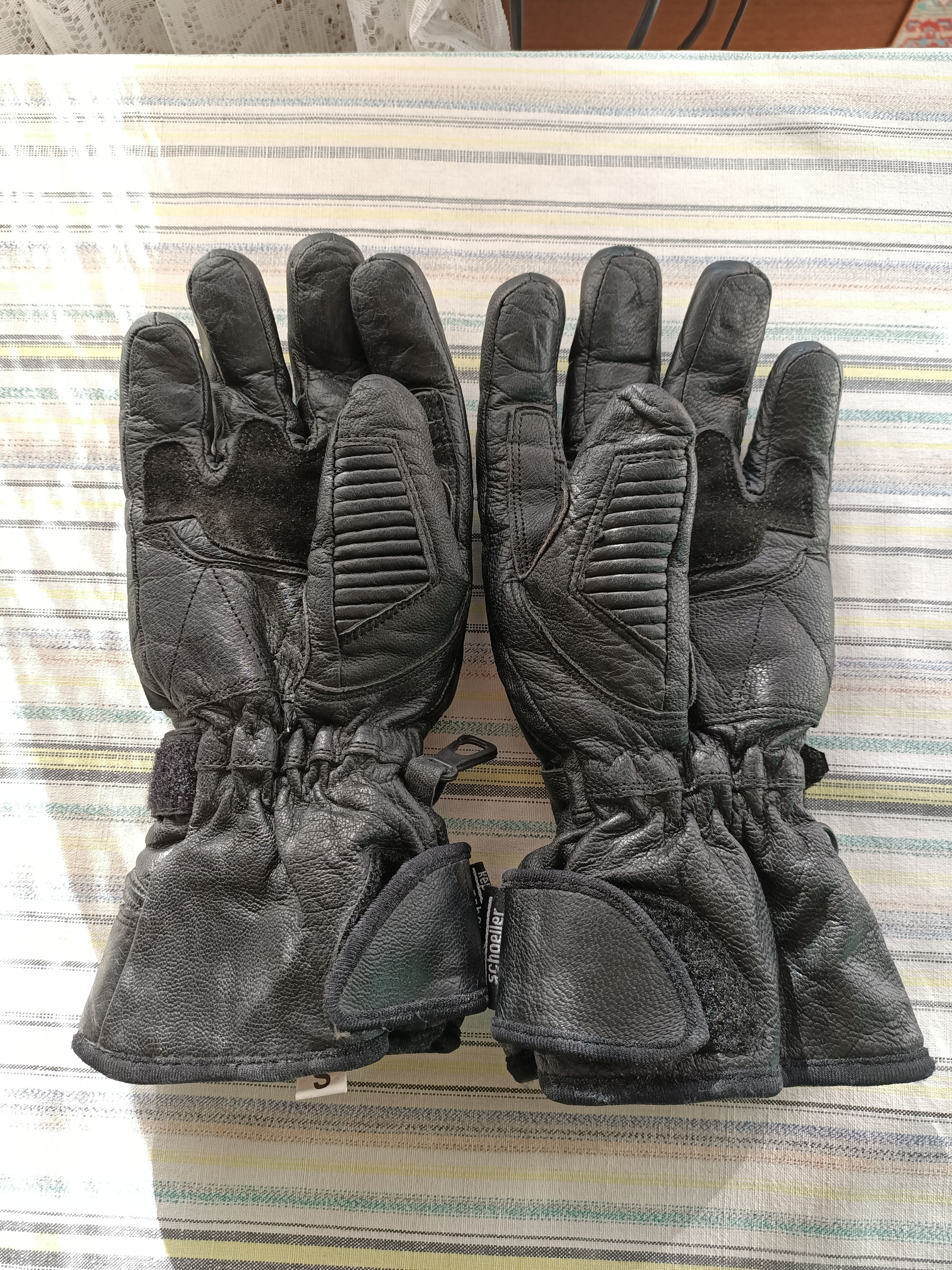 BUFFALO BOBS Vintage Buffalo motorcycle leather gloves racing Size ONE SIZE - 4 Thumbnail