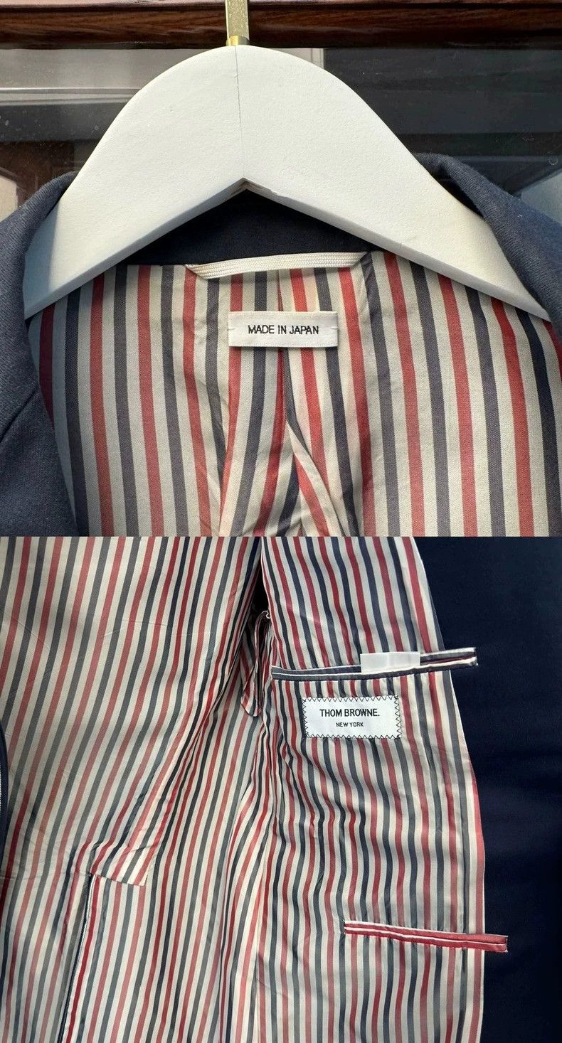 Thom Browne Thom Browne size2 Classic three-color lapel suit Size 38S - 7 Thumbnail