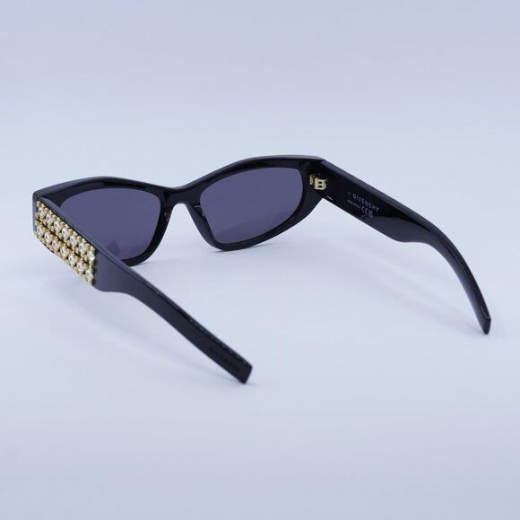 Givenchy 🕶️ New Givenchy GV40078I 01A Sunglasses - Shiny Black Size ONE SIZE - 8 Thumbnail