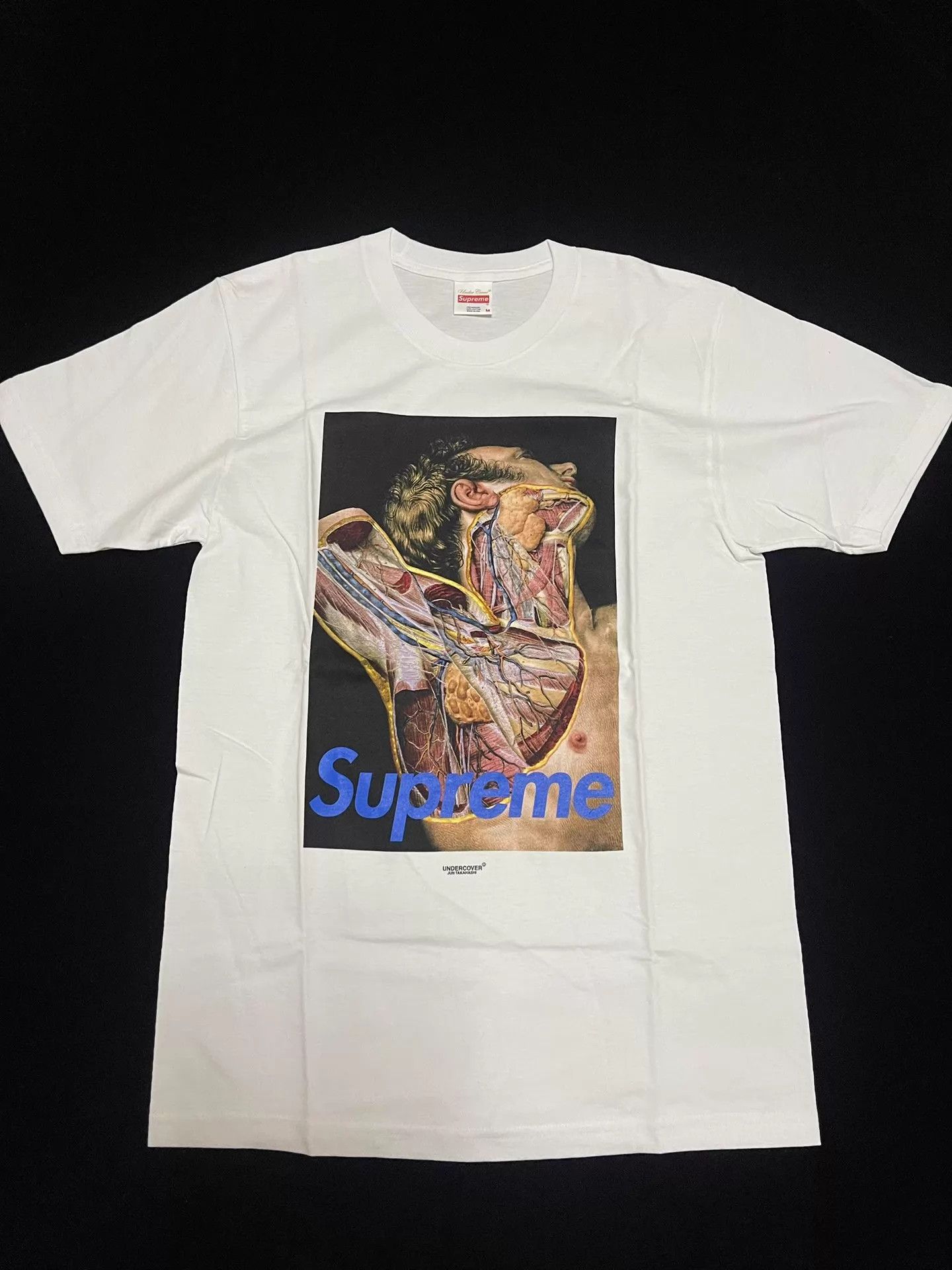 Supreme Supreme x Undercover Anatomy SS Tee White M (New) Size US M / EU 48-50 / 2 - 1 Thumbnail