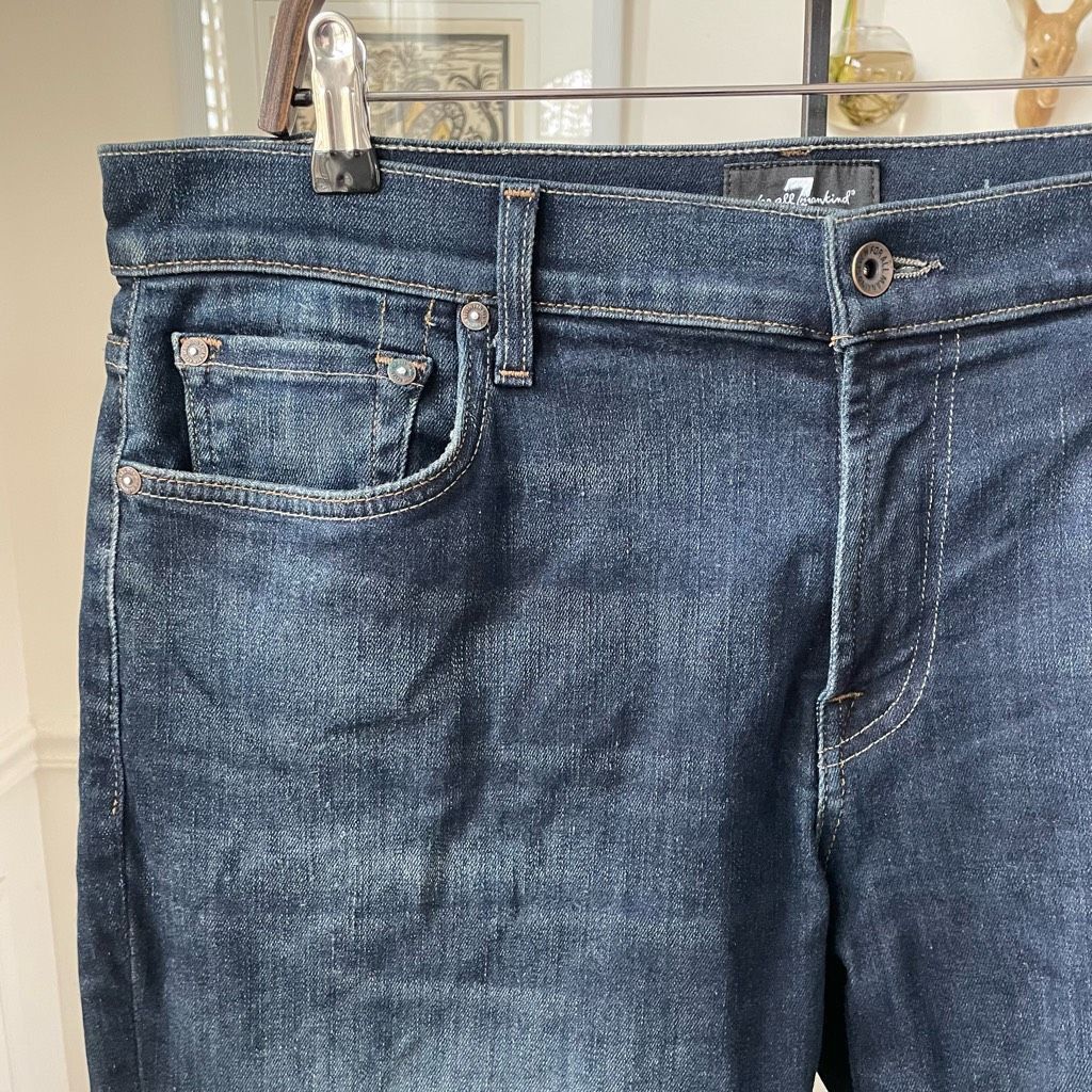 7 For All Mankind 7 For All Mankind Adrien Relaxed Fit Taper Jeans $198 36 x 2 Size US 36 / EU 52 - 2 Thumbnail