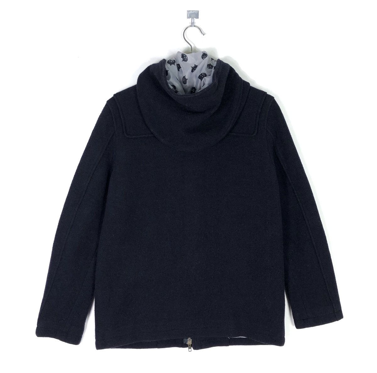 Issey Miyake RARE🔥AW2010 ISSEY MIYAKE NE-NET WOOL DUFFLE COAT Size M / US 6-8 / IT 42-44 - 3 Thumbnail