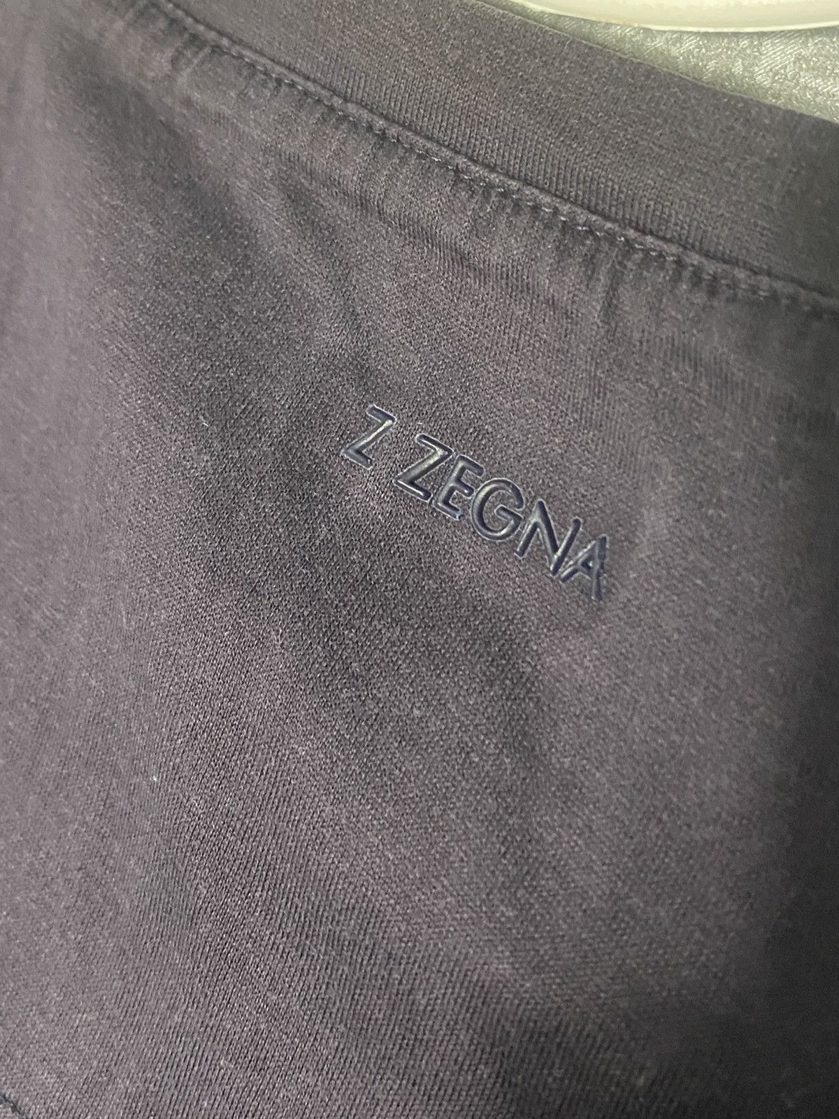 Ermenegildo Zegna Zzegna Logo T-shirt Mens Luxury Size XL Size US XL / EU 56 / 4 - 4 Thumbnail