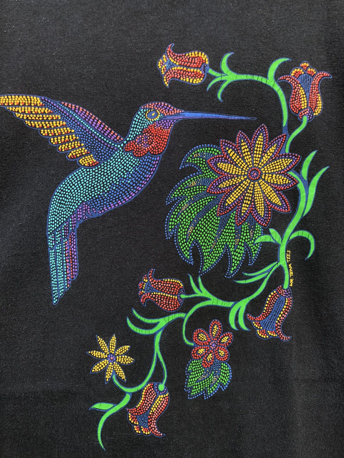 Vintage RARE Vintage Y2K WR.Teva Tees Art Native American Tshirt Size US XL / EU 56 / 4 - 8 Thumbnail