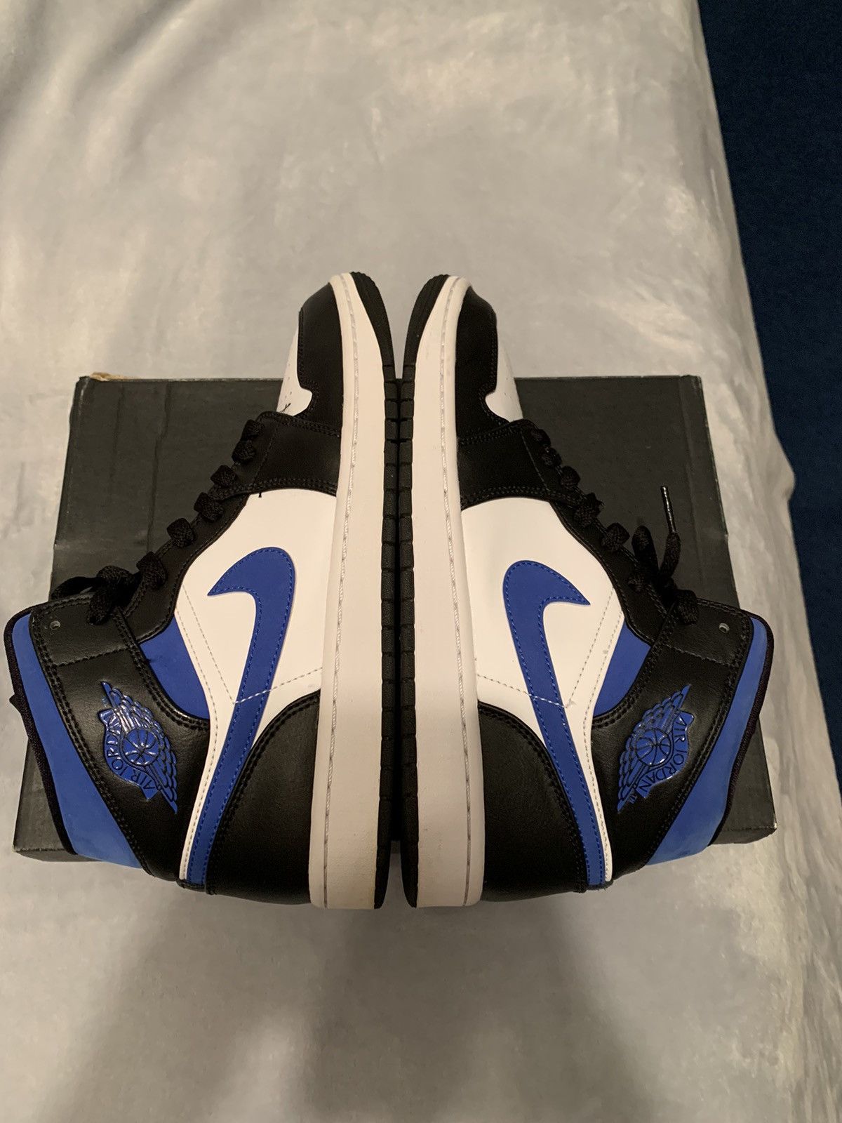 Jordan Brand Jordan 1 Mid Racer Blue 2021 Size 9.5 Size US 9.5 / EU 42-43 - 3 Thumbnail