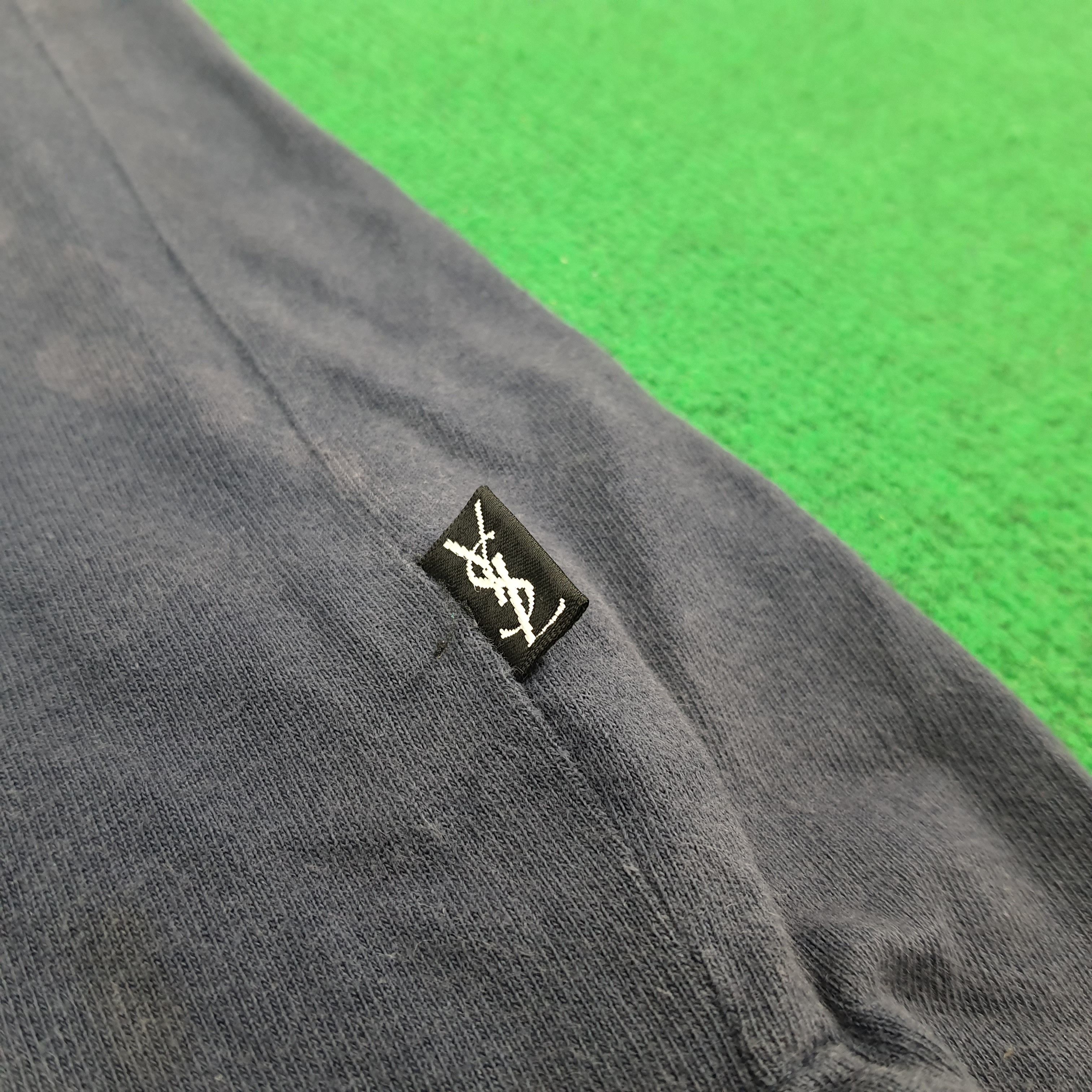 Vintage × Yves Saint Laurent Vintage Yves Saint Laurent Italian Desiger Pocket Tshirt Size US L / EU 52-54 / 3 - 6 Thumbnail