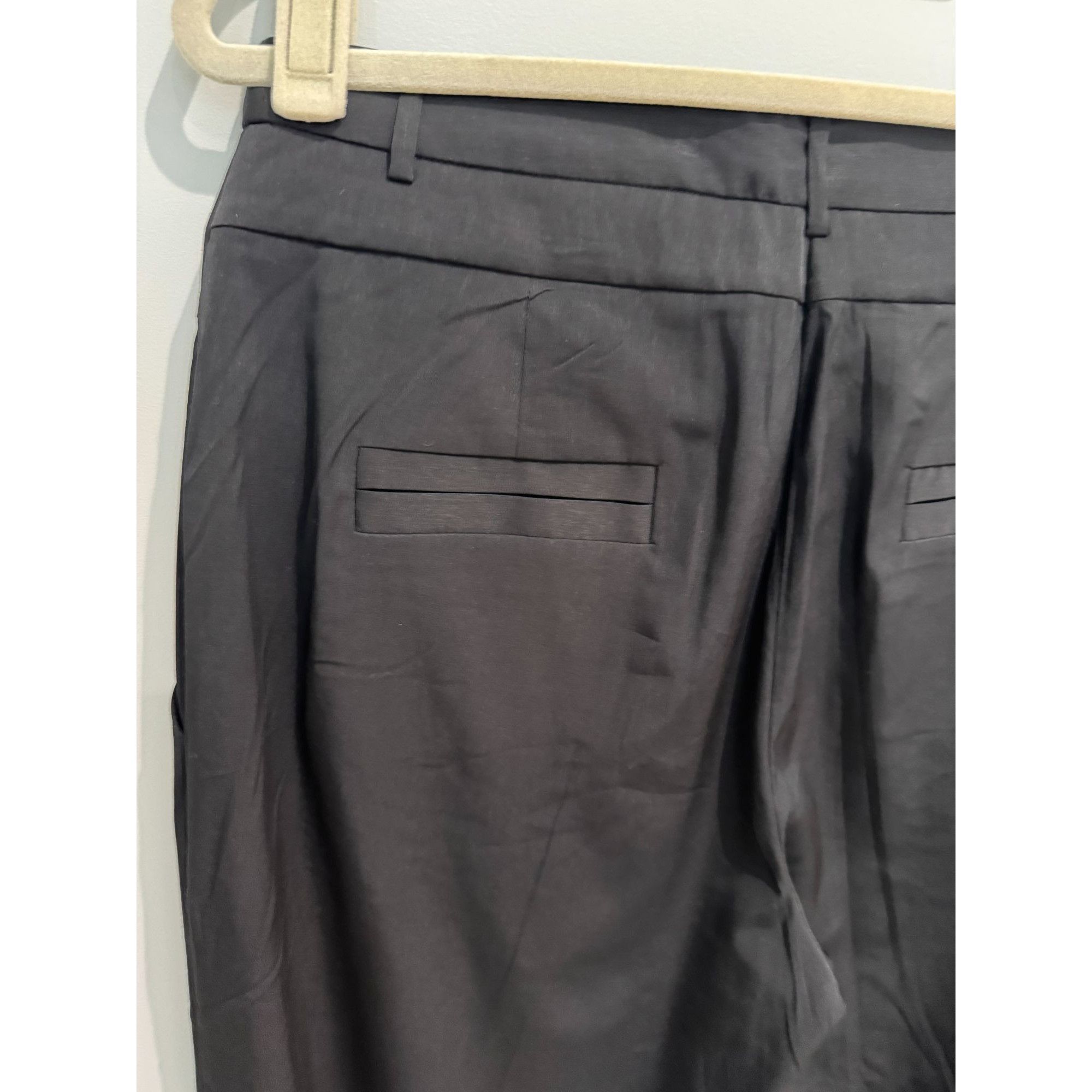 Halston Heritage Halston Heritage Wide Leg High Rise Pants, size 8 Size 30" / US 8 / IT 44 - 10 Thumbnail