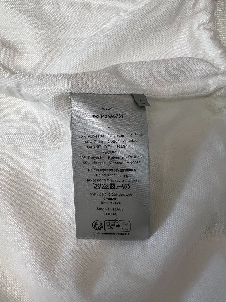 Dior Dior White CD logo glitter sports jacket 2502-Nextarrow Size US L / EU 52-54 / 3 - 5 Thumbnail