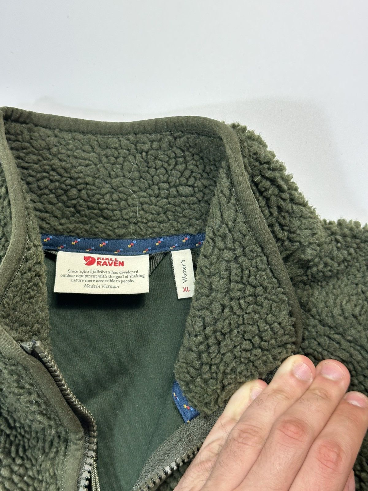 Fjallraven Fjallraven Zip Fleece jacket Women's Green Size XL / US 12-14 / IT 48-50 - 9 Thumbnail