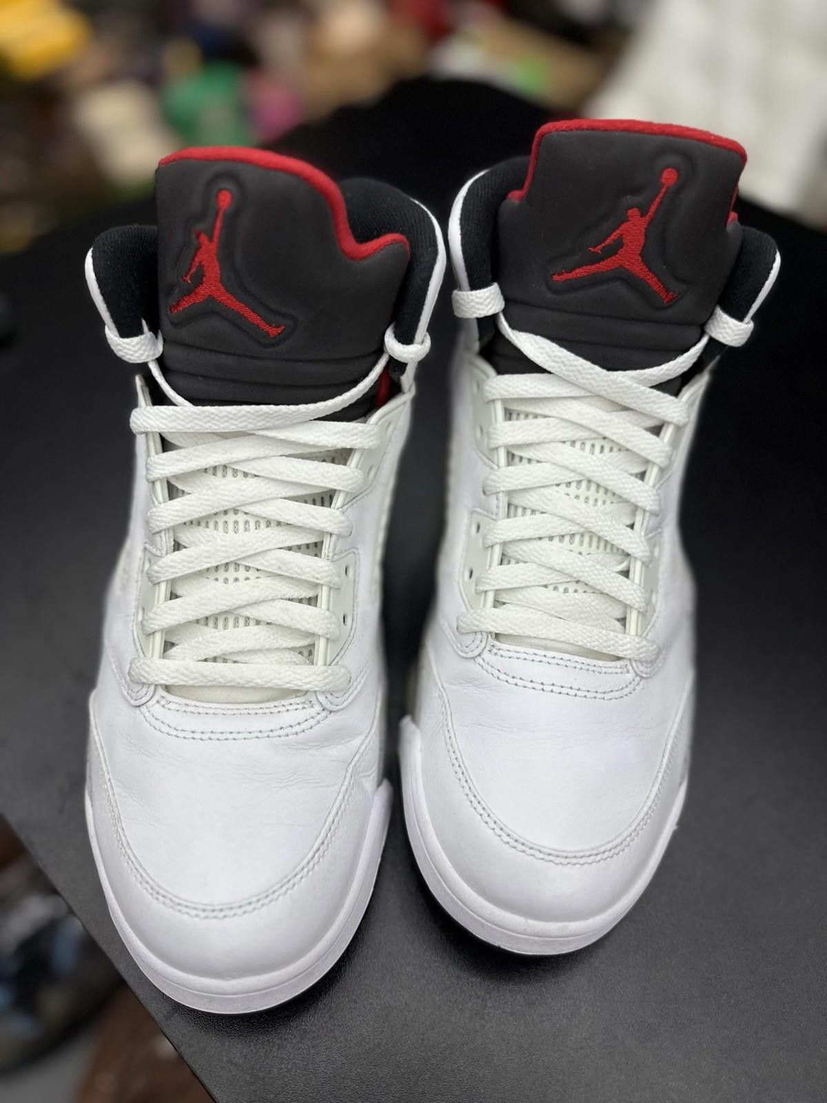 Jordan Brand Size 10.5 - Air Jordan 5 Retro White Cement (136027-104) Size US 10.5 / EU 43-44 - 8 Thumbnail