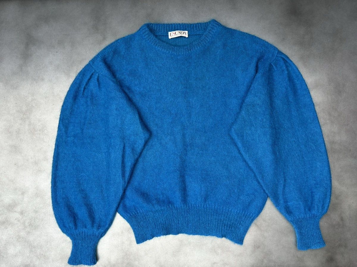 Escada × Escada Sport × Vintage 1980s Escada Mohair Sweater Vintage Escada Sweater W Germany Size US S / EU 44-46 / 1 - 19 Thumbnail