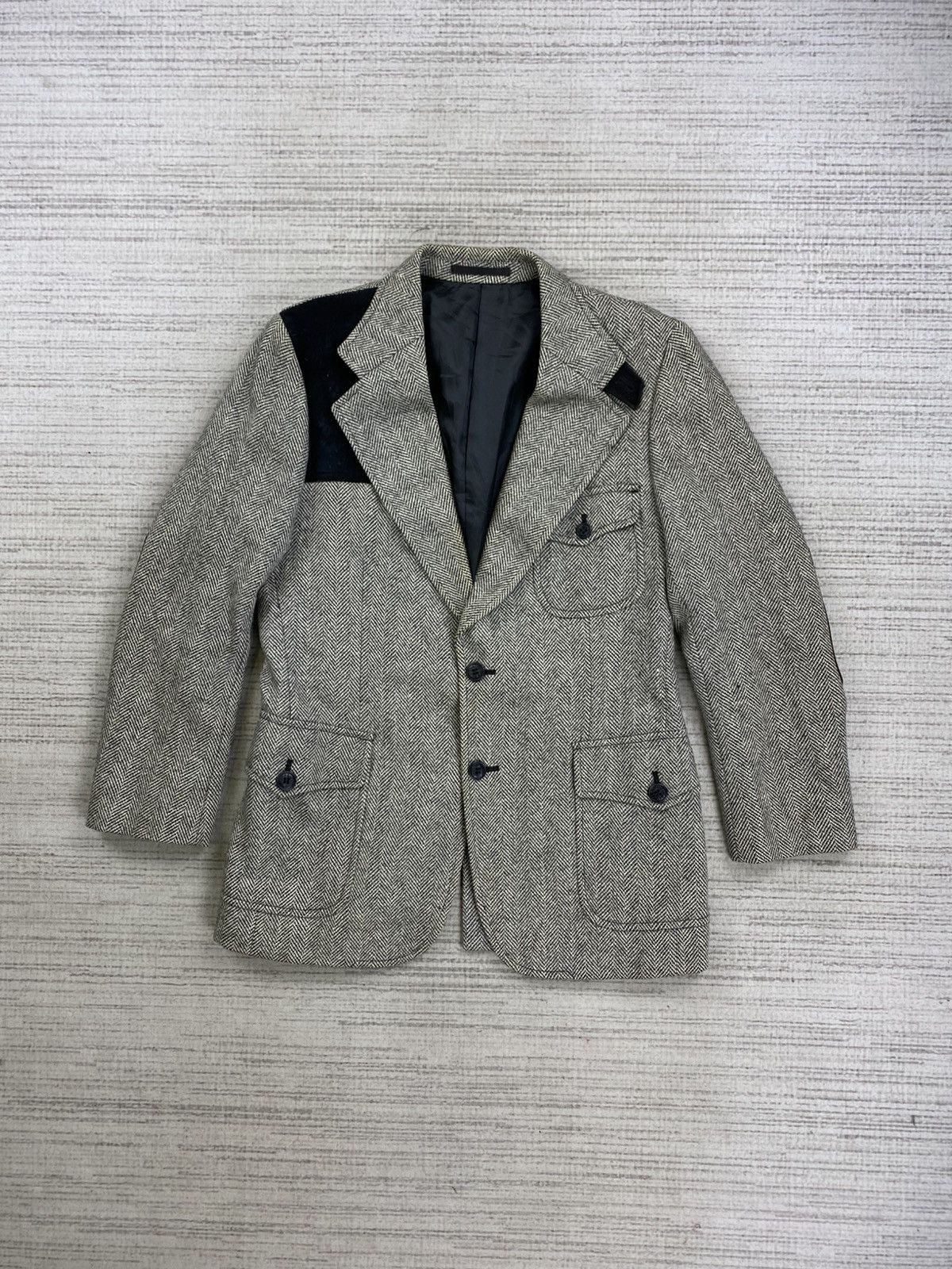 Designer × Japanese Brand × Vintage Vintage Gatalina Martin Wool Blazer Jacket Nice Design Size US M / EU 48-50 / 2 - 1 Thumbnail