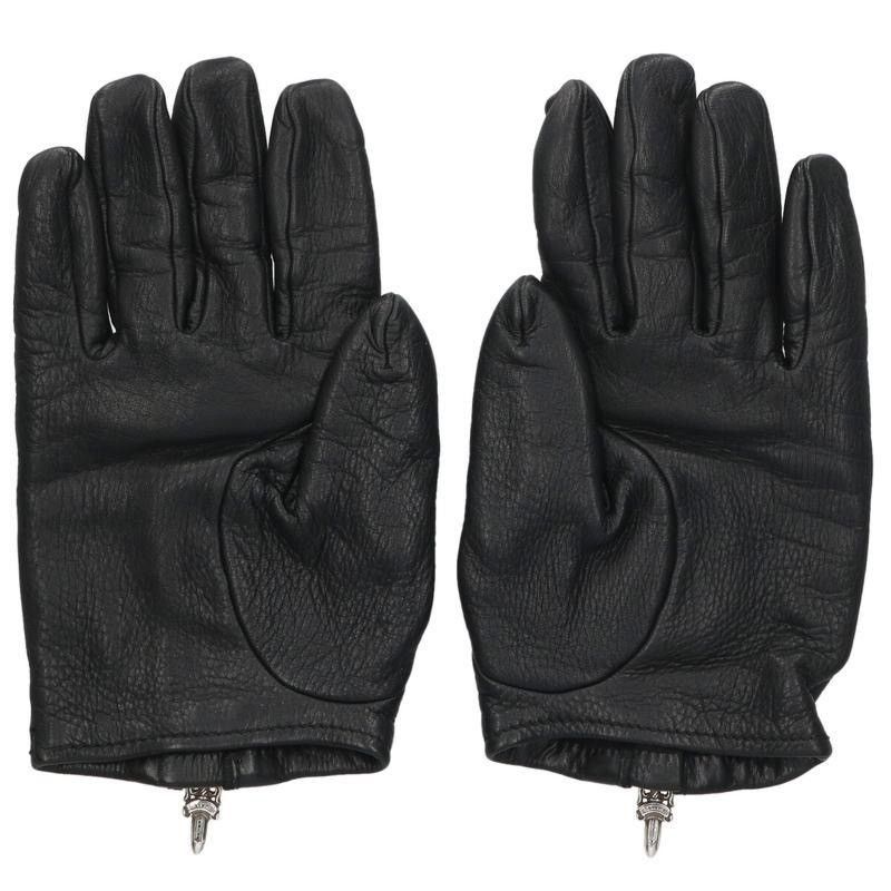 Chrome Hearts Chrome Hearts Dagger zip Cashmere Leather Gloves size 9 Size ONE SIZE - 2 Thumbnail