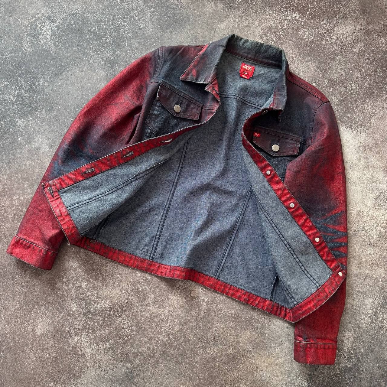Japanese Brand × Miss Sixty × Vintage Miss Sixty Vintage Acid Washed Denim Jacket Size M / US 6-8 / IT 42-44 - 2 Thumbnail