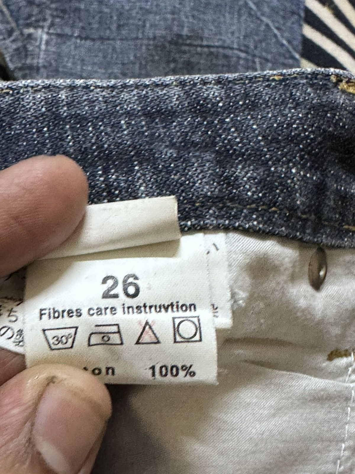 Margaret Howell Vintage Maraxia Women Flare Bootcut Distressed Denim Size US 30 / EU 46 - 10 Thumbnail