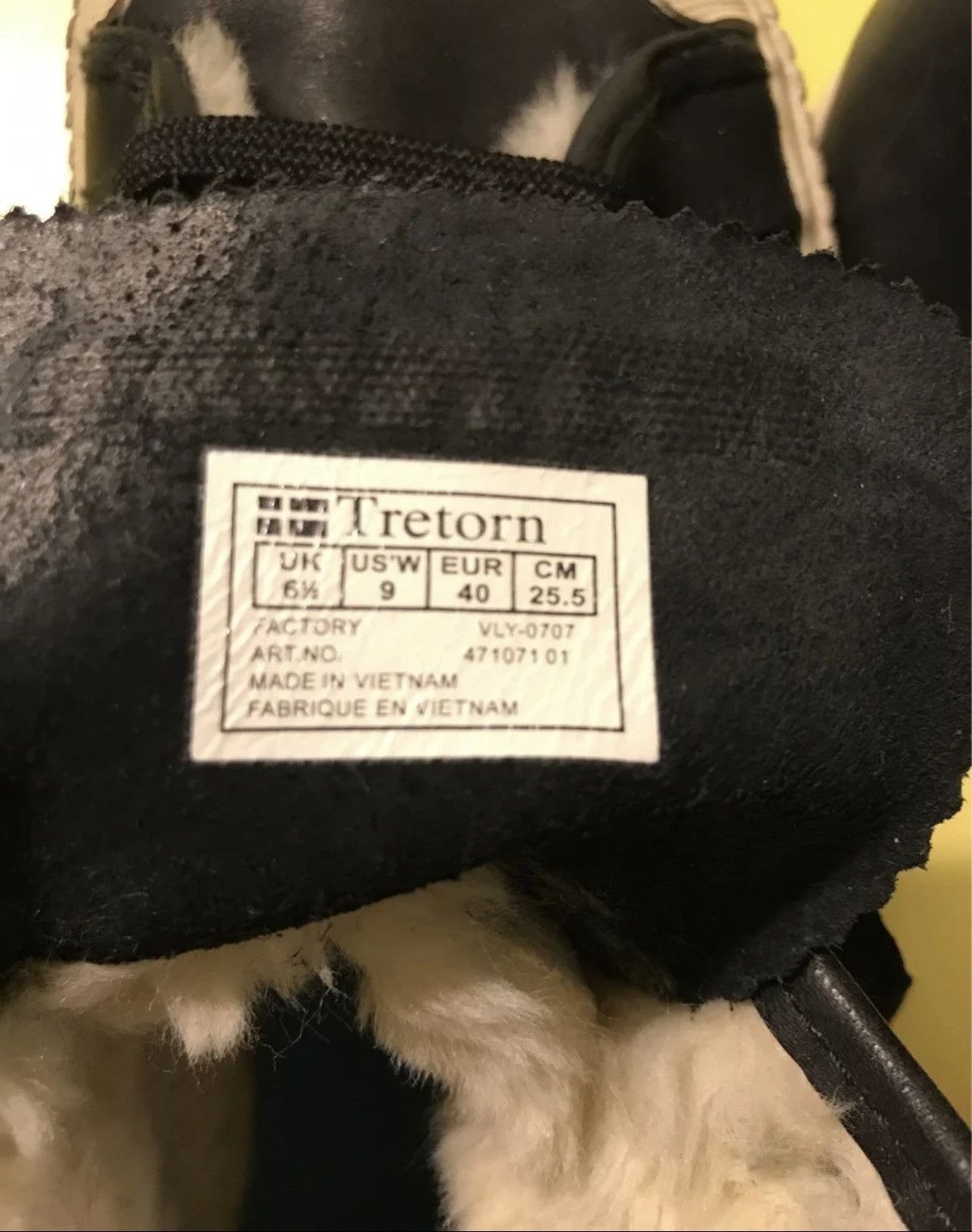 Tretorn Tretorn Leather Hightop Black Lace Up Sneakers Shoes Size 9 Size US 9 / IT 39 - 2 Thumbnail