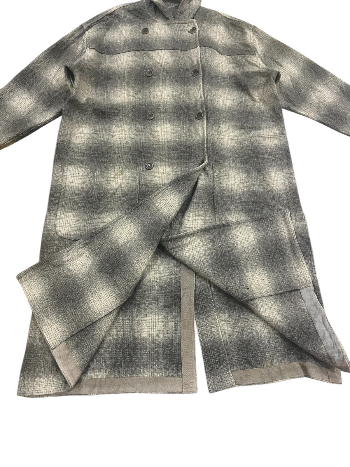 Calvin Klein × Vintage Vintage CALVIN KLEIN long jaket hoodies wool made in u.s.a Size US XL / EU 56 / 4 - 9 Thumbnail