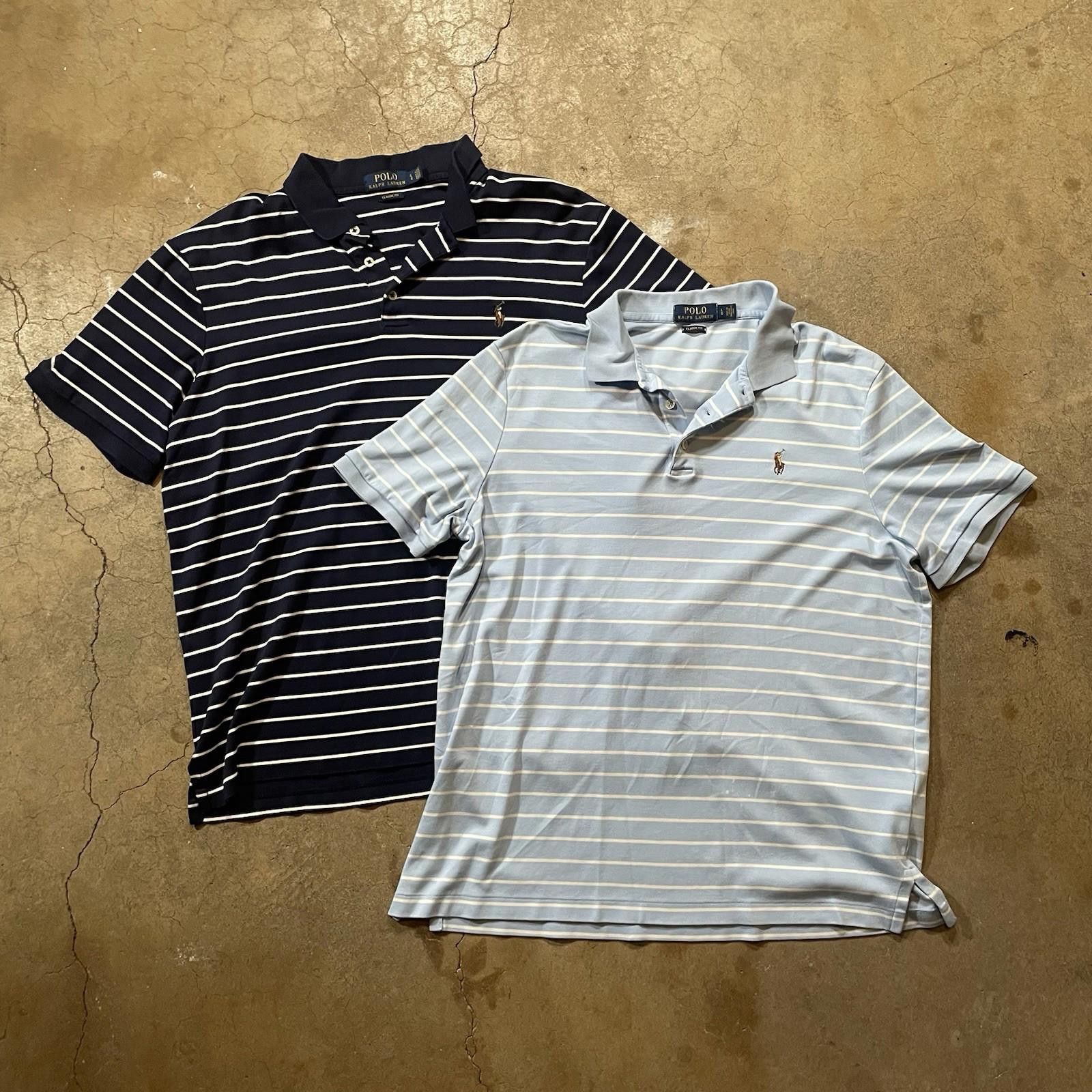 Polo Ralph Lauren X2 Polo Ralph Lauren Pony Short Polo Shirt Men's Large DUO Size US L / EU 52-54 / 3 - 1 Thumbnail
