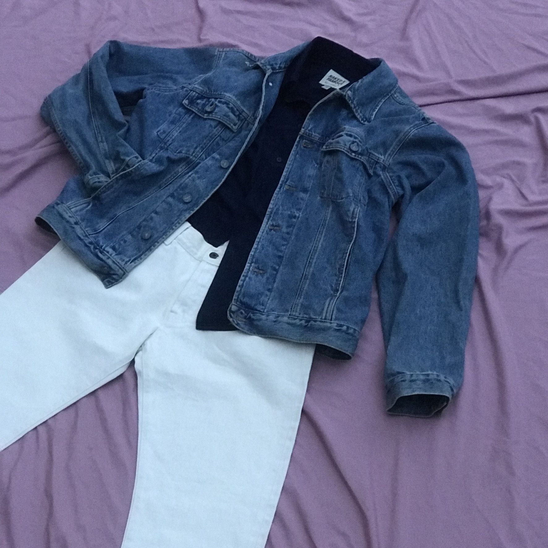 Calvin Klein US MADE CALVIN KLEIN 90s Vintage denim jacket Size US L / EU 52-54 / 3 - 7 Thumbnail