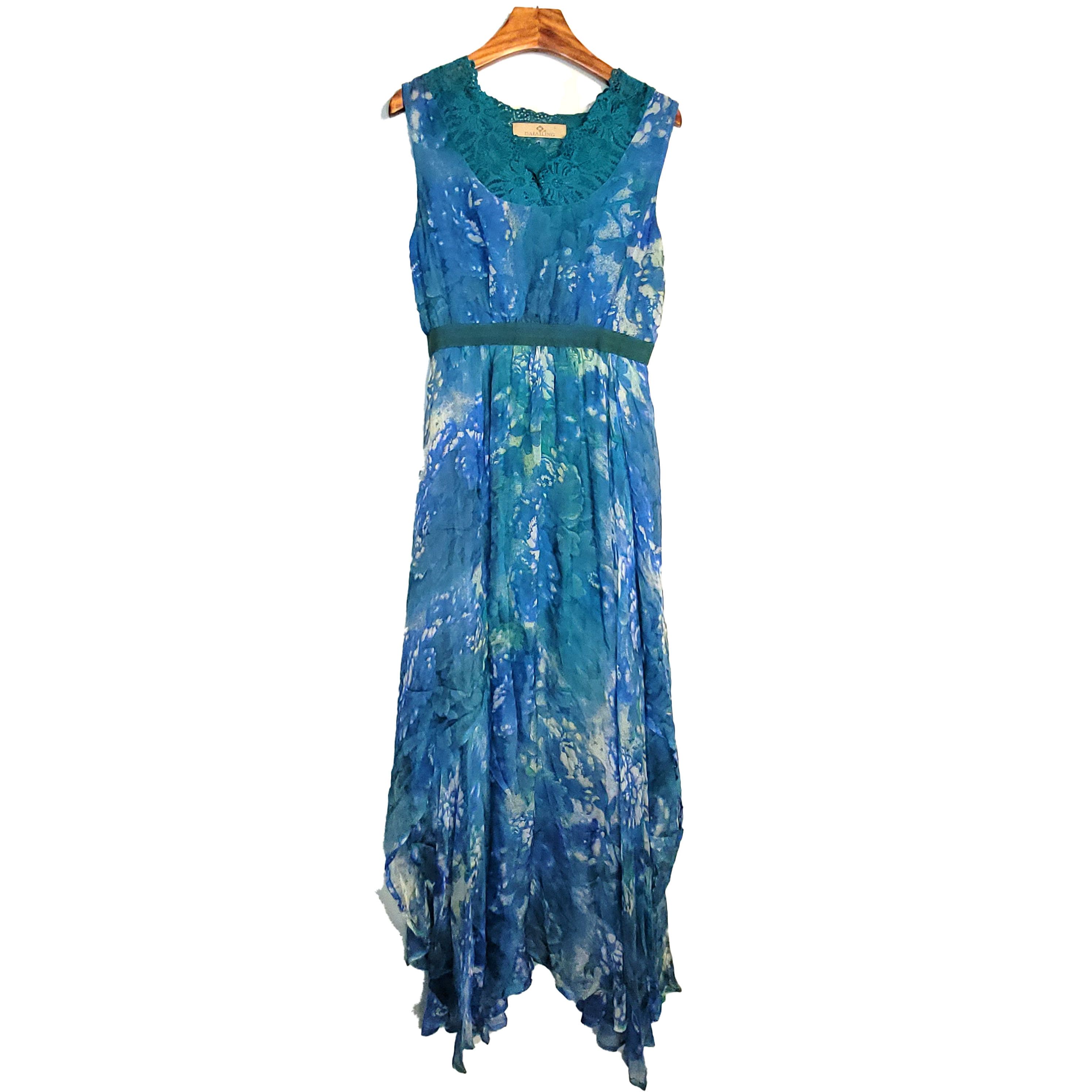 Other Women's Size S Long Silk Sleeveless Maxi Dress SAJ159 Size S / US 4 / IT 40 - 1 Thumbnail