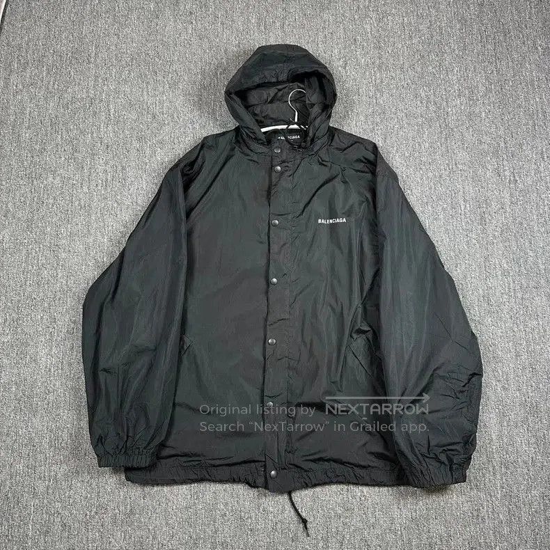 Balenciaga Balenciaga FW21 Logo Lettering Loose Jacket. Size US S / EU 44-46 / 1 - 1 Thumbnail