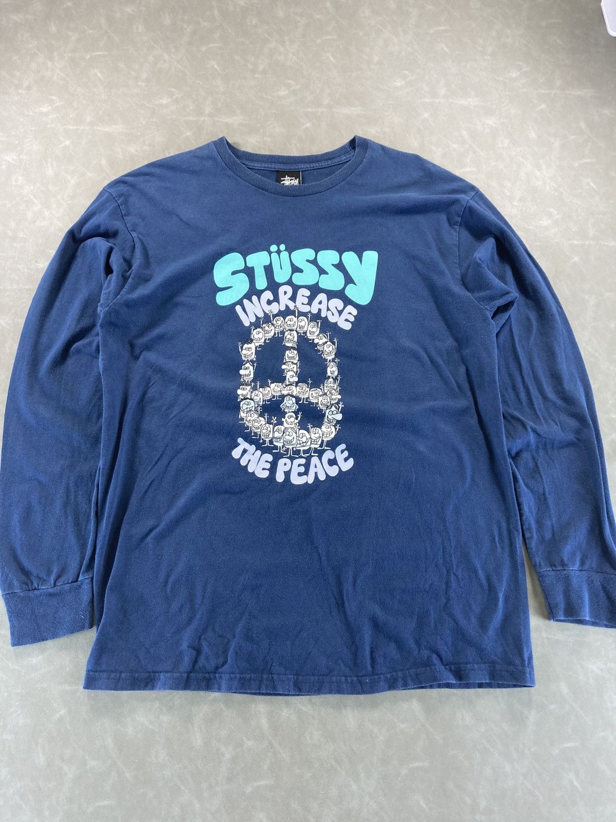 Stussy Stussy increase the peace Size US L / EU 52-54 / 3 - 1 Thumbnail