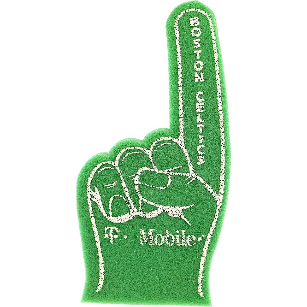 NBA Boston Celtics 1997 Mini Foam Finger 3"x7" Size ONE SIZE - 1 Thumbnail